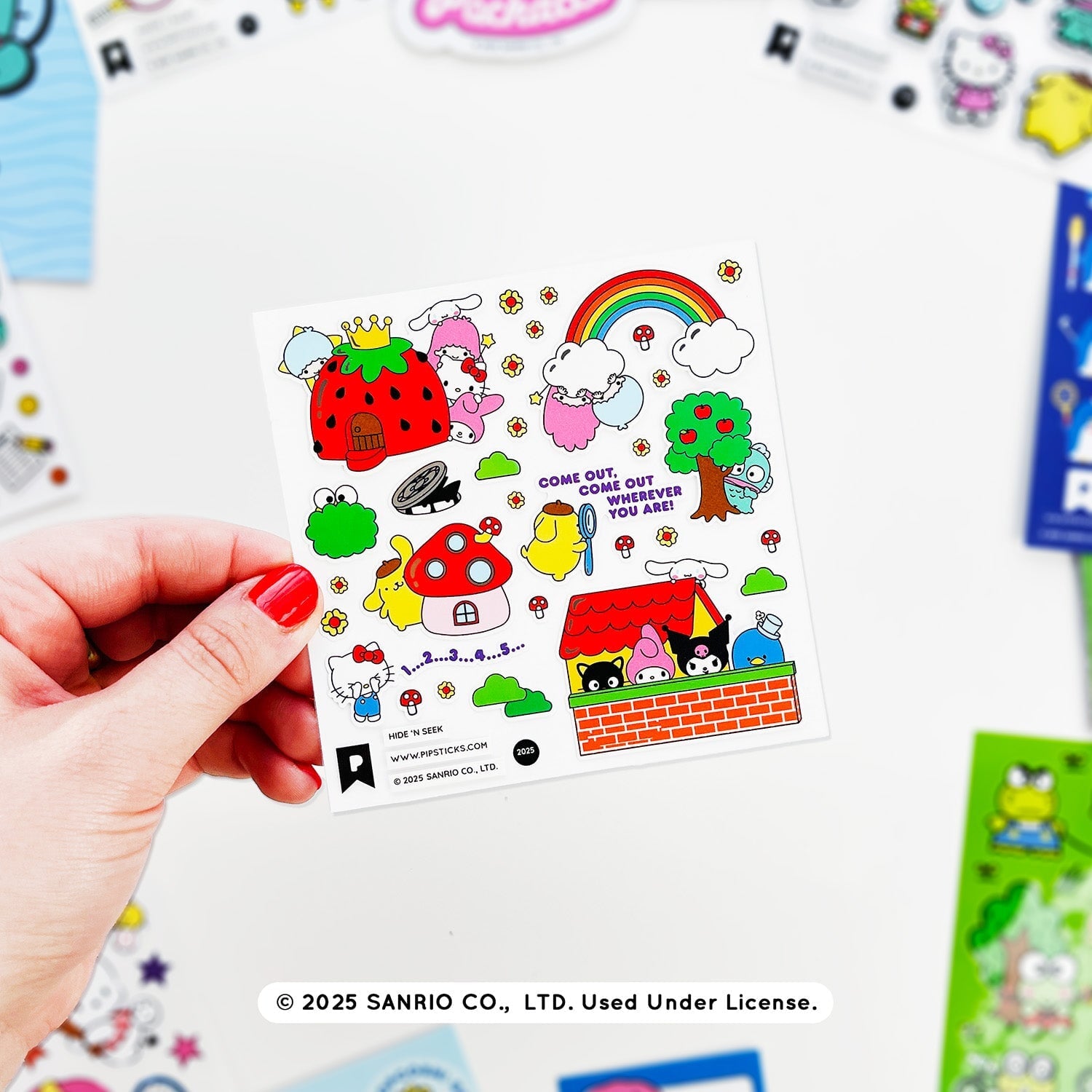 Play All Day Hello Kitty & Friends Sticker Club Pack