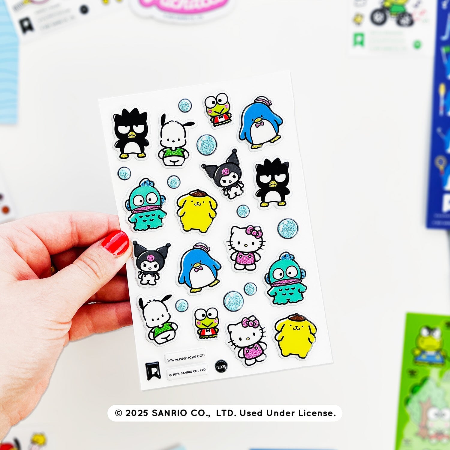 Play All Day Hello Kitty & Friends Sticker Club Pack