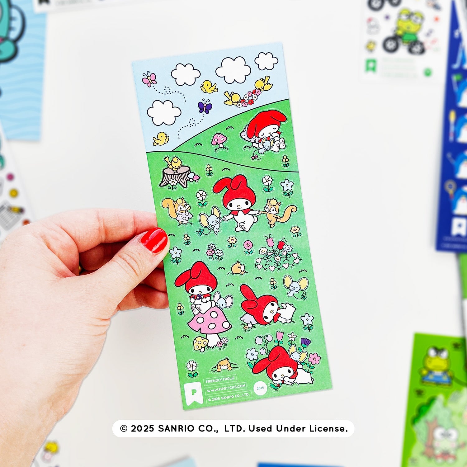 Play All Day Hello Kitty & Friends Sticker Club Pack
