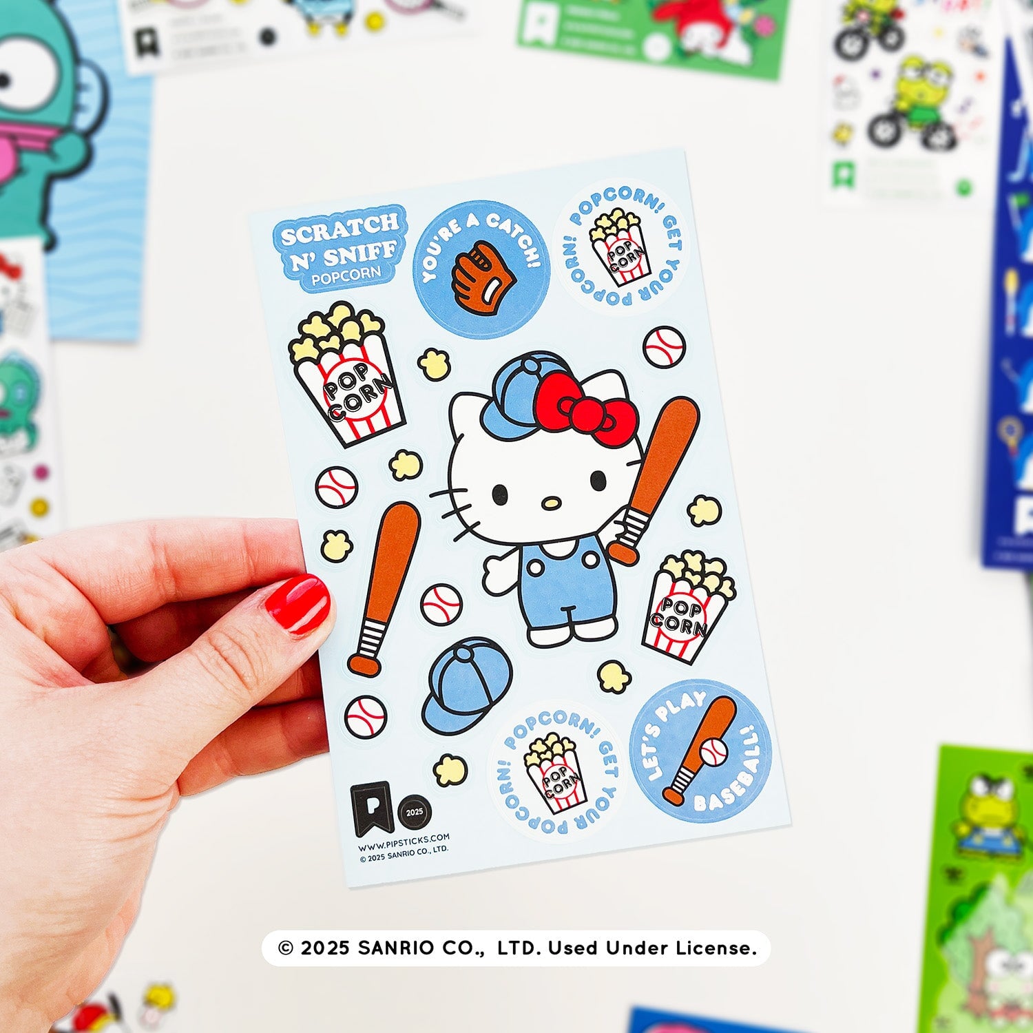 Play All Day Hello Kitty & Friends Sticker Club Pack