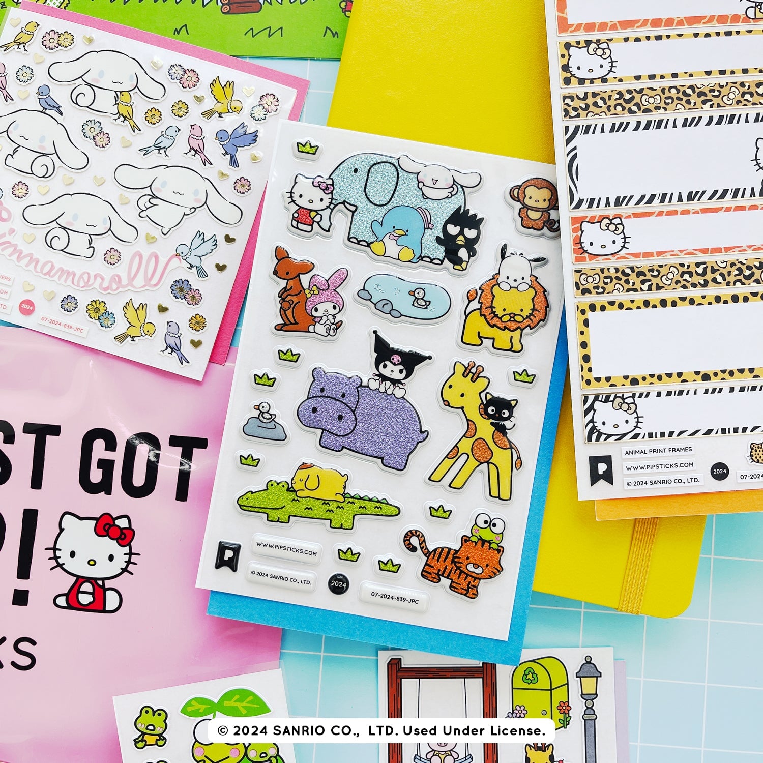 Stay Wild Hello Kitty Sticker Pack