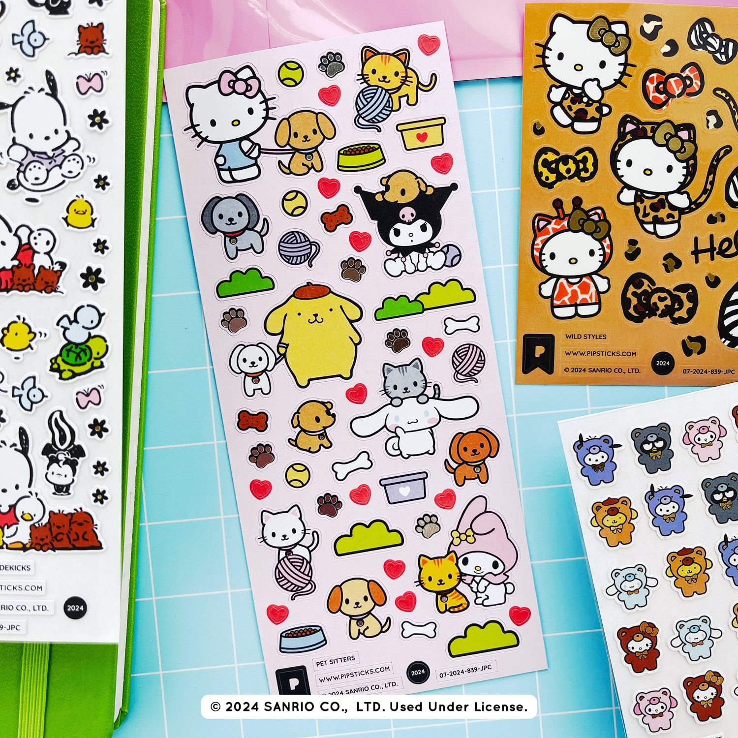 Stay Wild Hello Kitty Sticker Pack