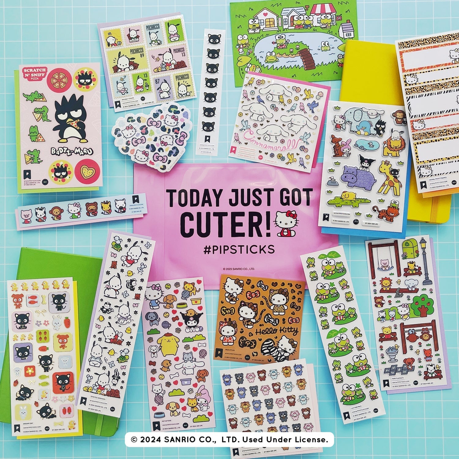 Stay Wild Hello Kitty Sticker Pack