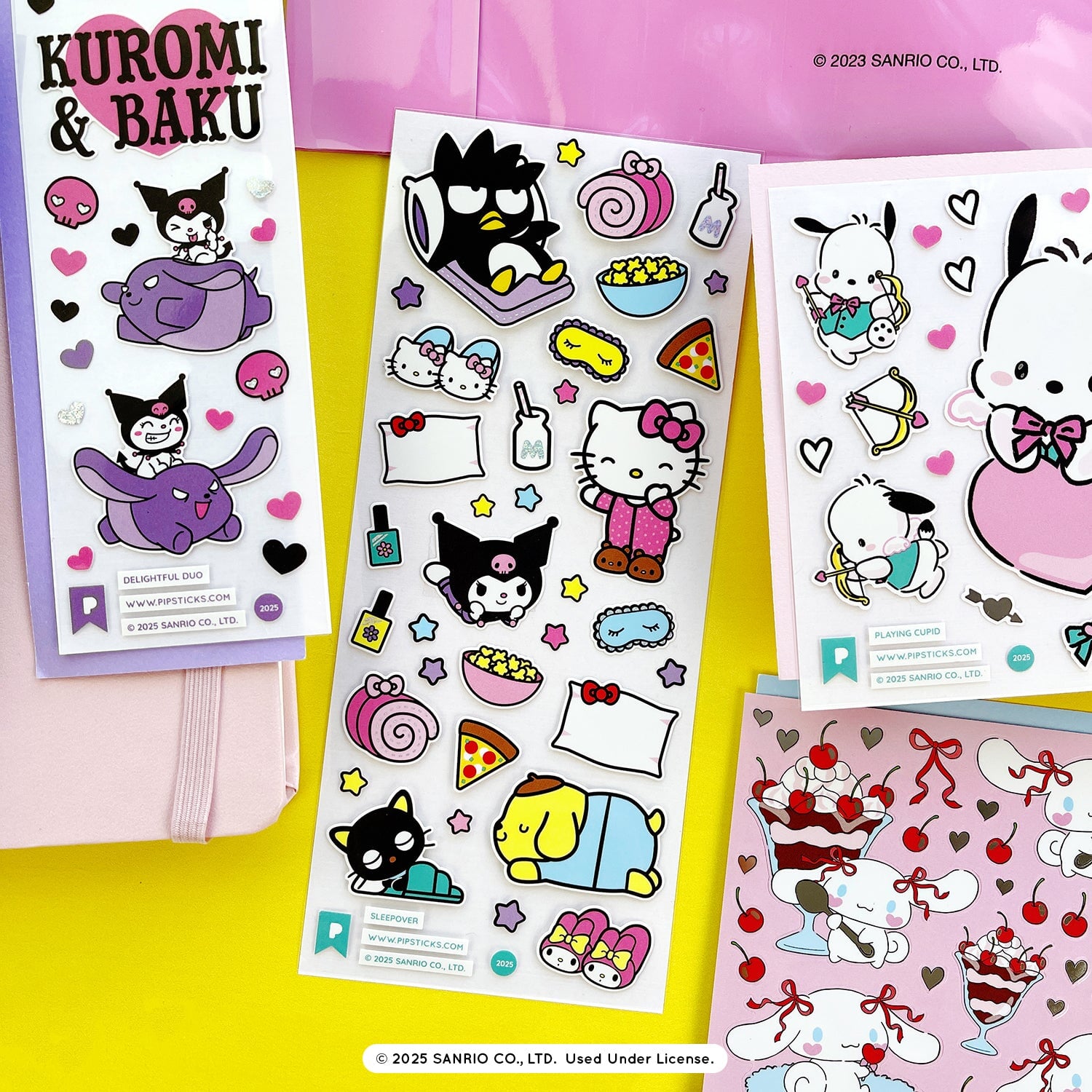 Stop and Smell the Roses Hello Kitty Sticker Pack