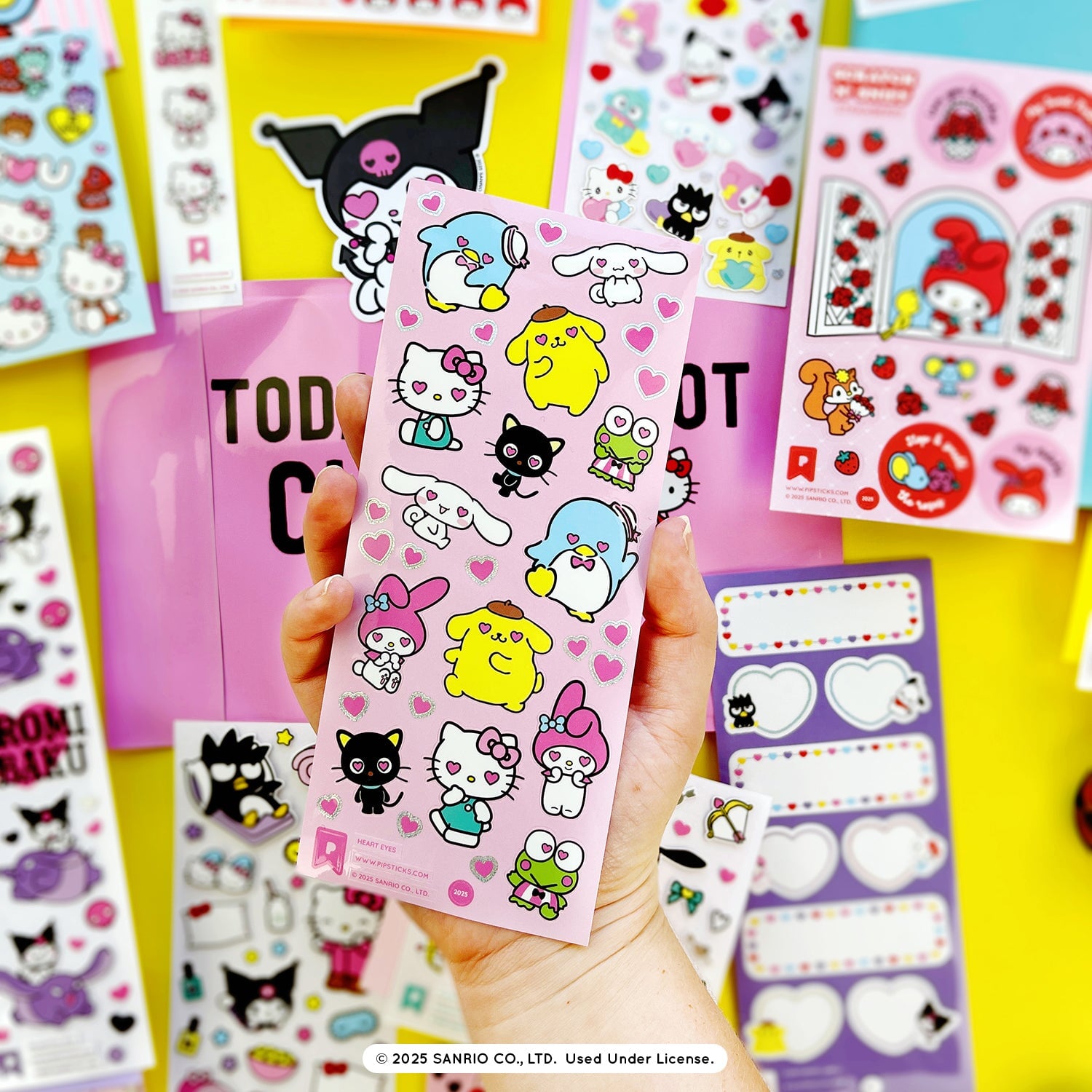 Stop and Smell the Roses Hello Kitty Sticker Pack