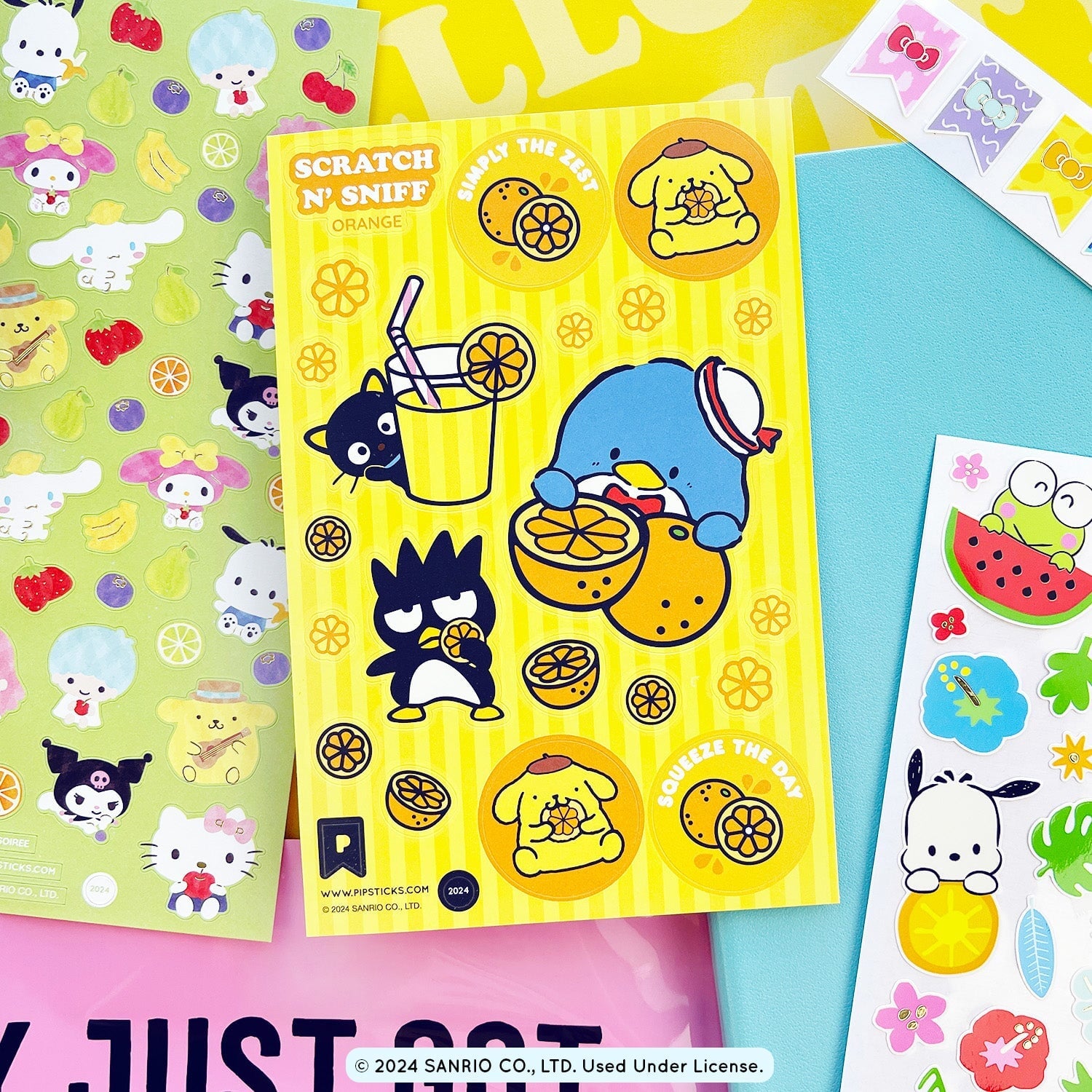 Fruitful Fun Hello Kitty and Friends Sticker Pack