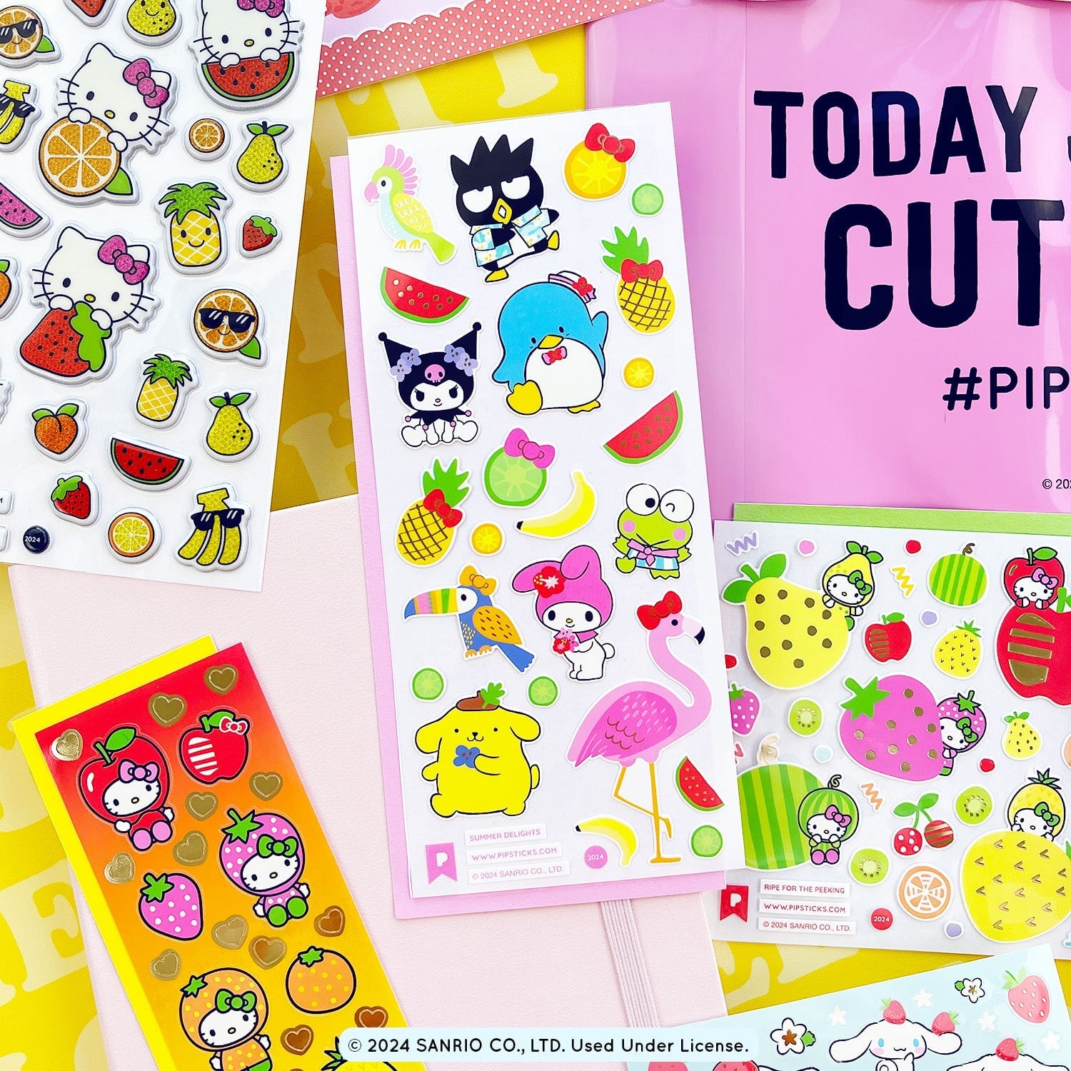 Fruitful Fun Hello Kitty and Friends Sticker Pack