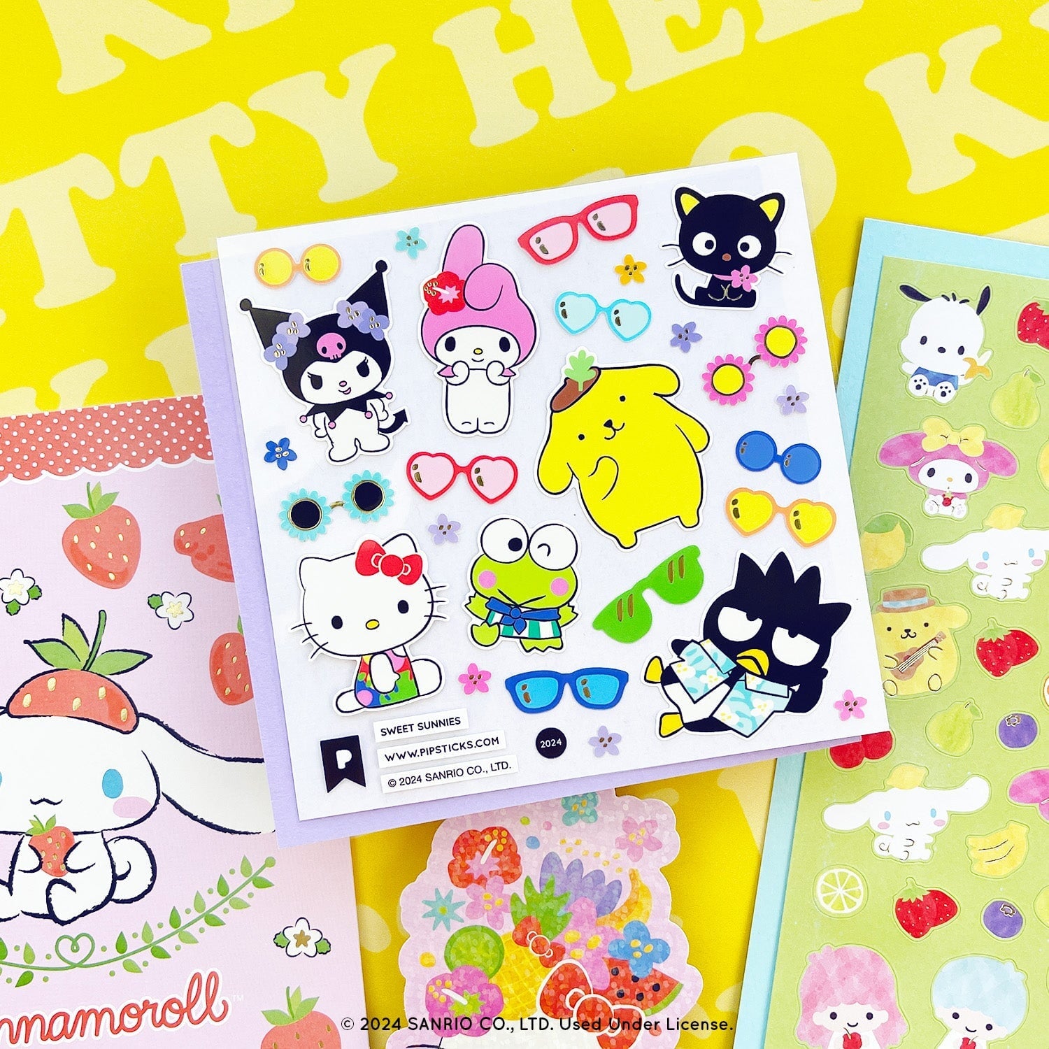 Fruitful Fun Hello Kitty and Friends Sticker Pack