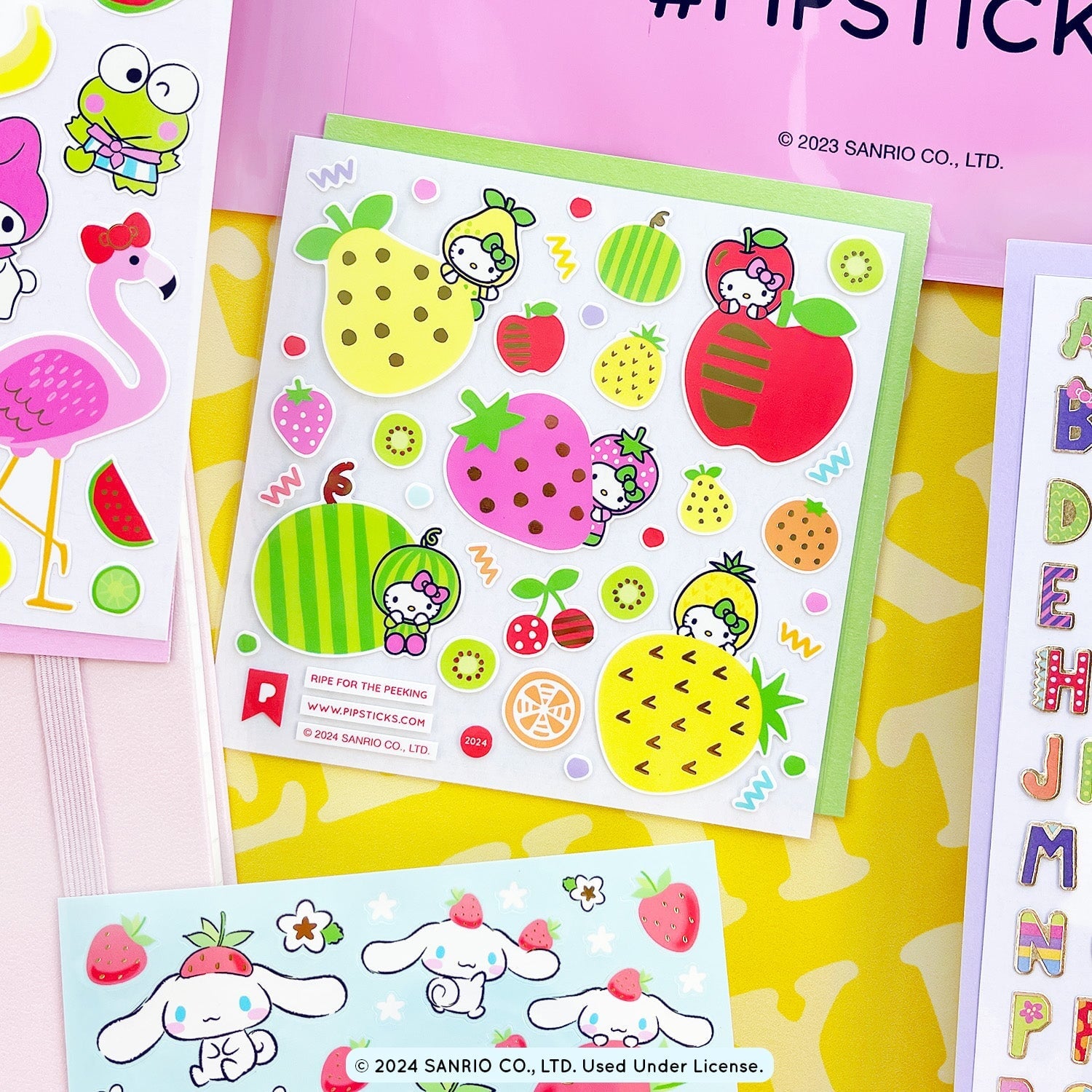 Fruitful Fun Hello Kitty and Friends Sticker Pack