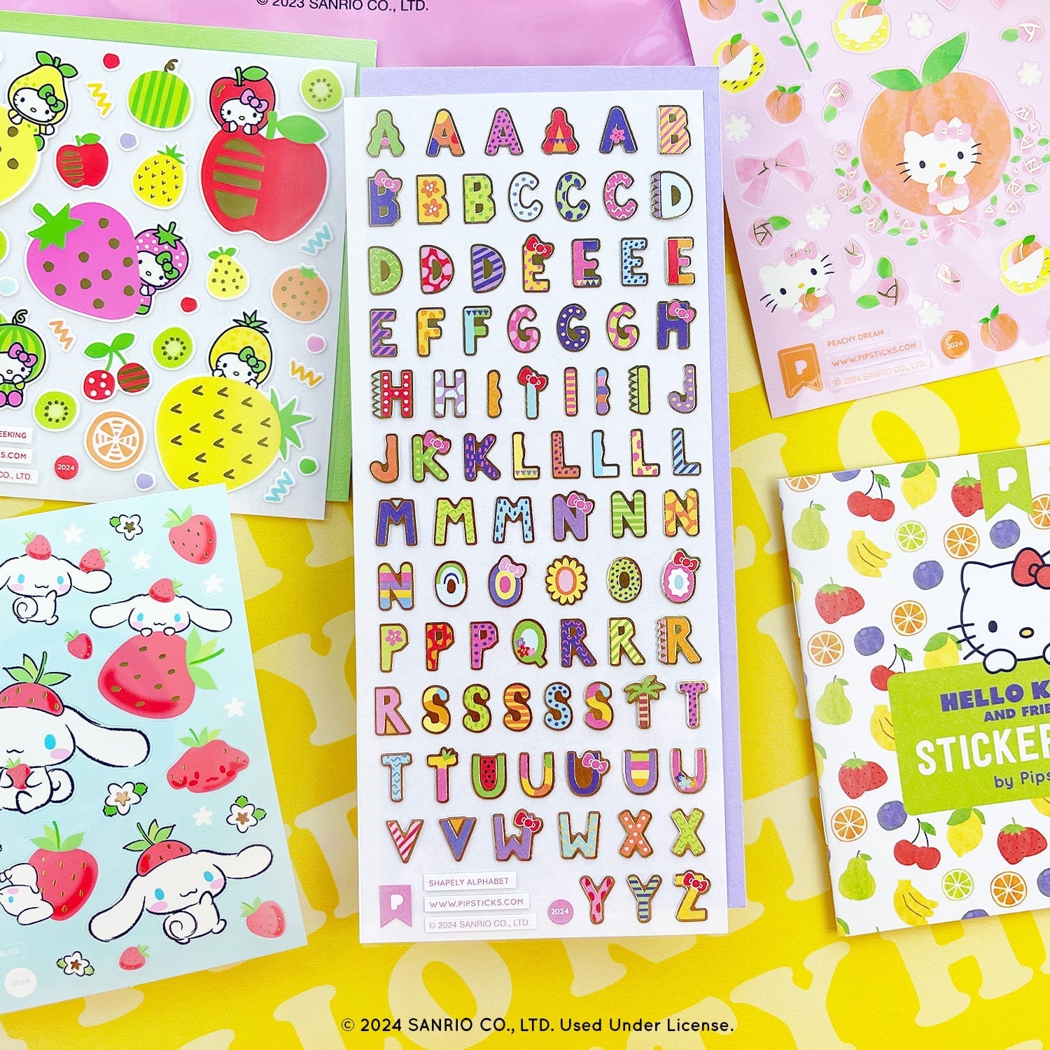 Fruitful Fun Hello Kitty and Friends Sticker Pack