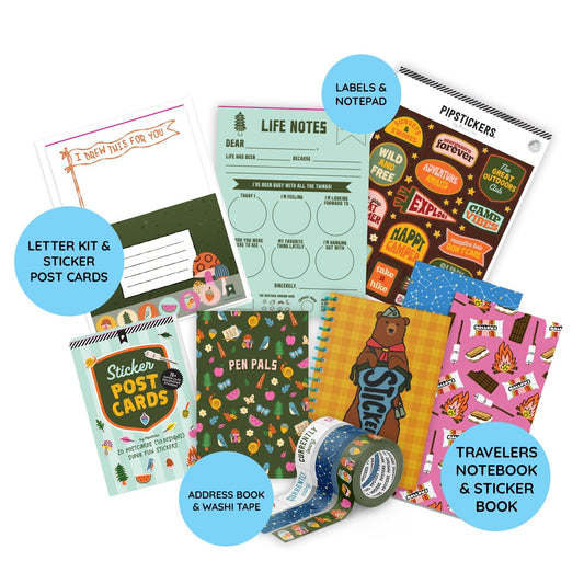 Camp Vibes Stationery Box