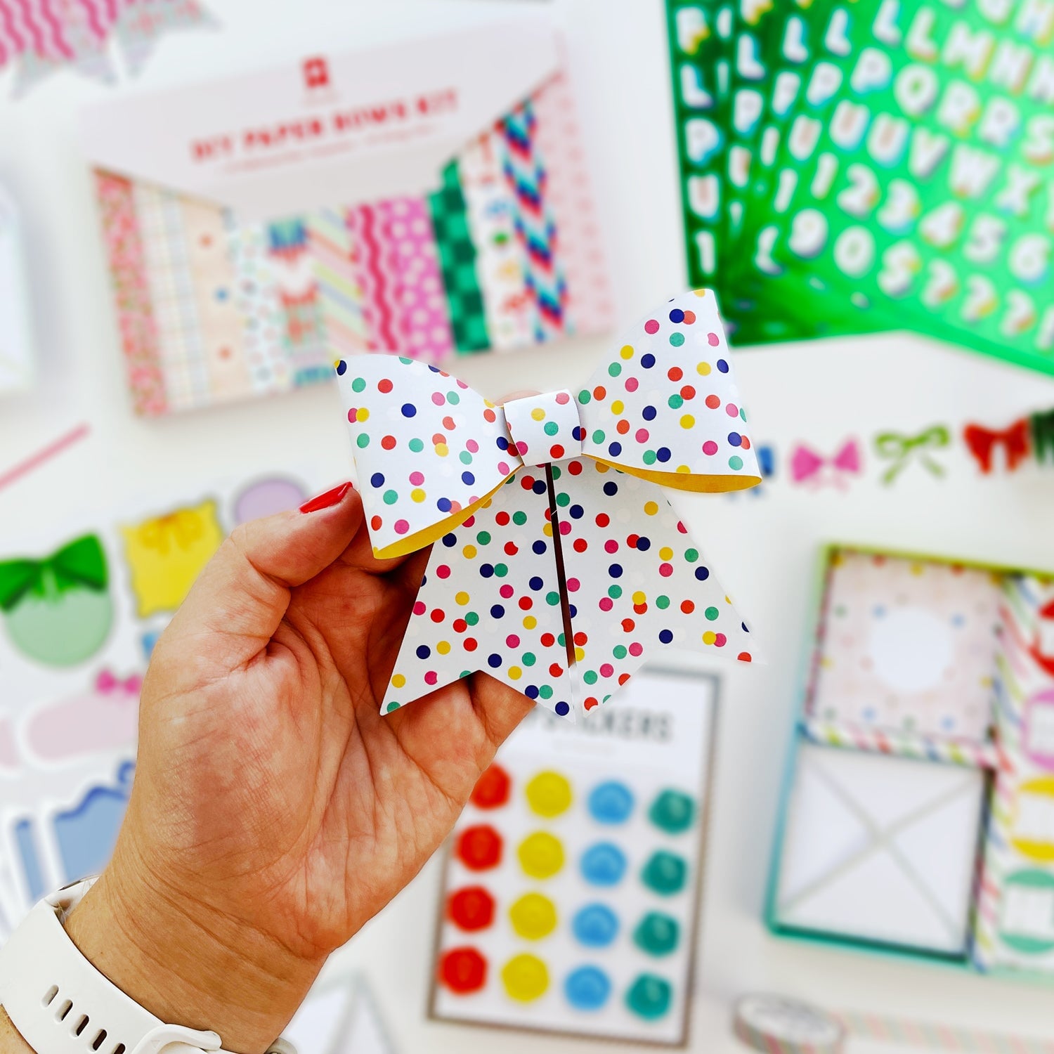 Party Perfect DIY Paper Bows Kit