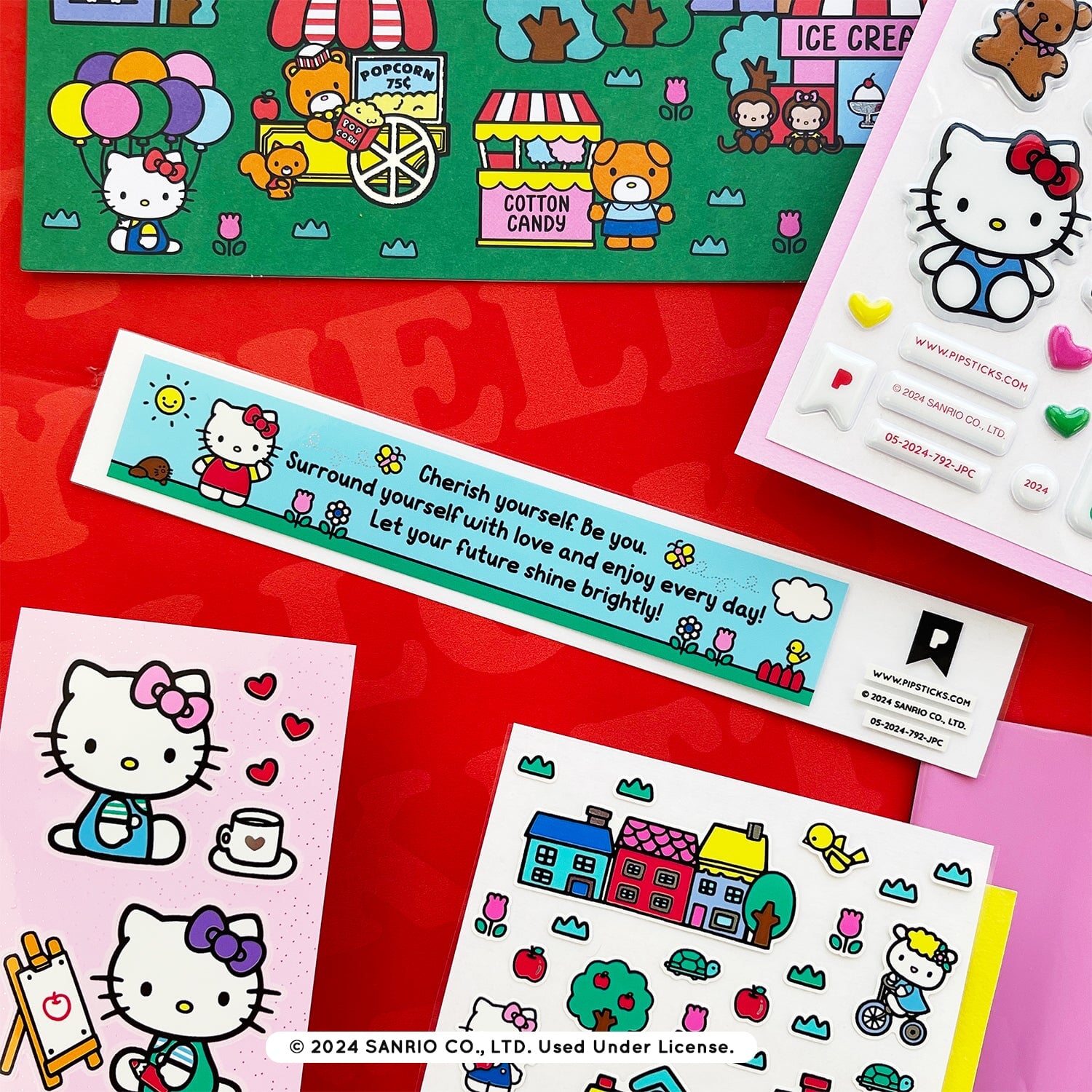 Best Day Ever Hello Kitty & Friends Sticker Club Pack