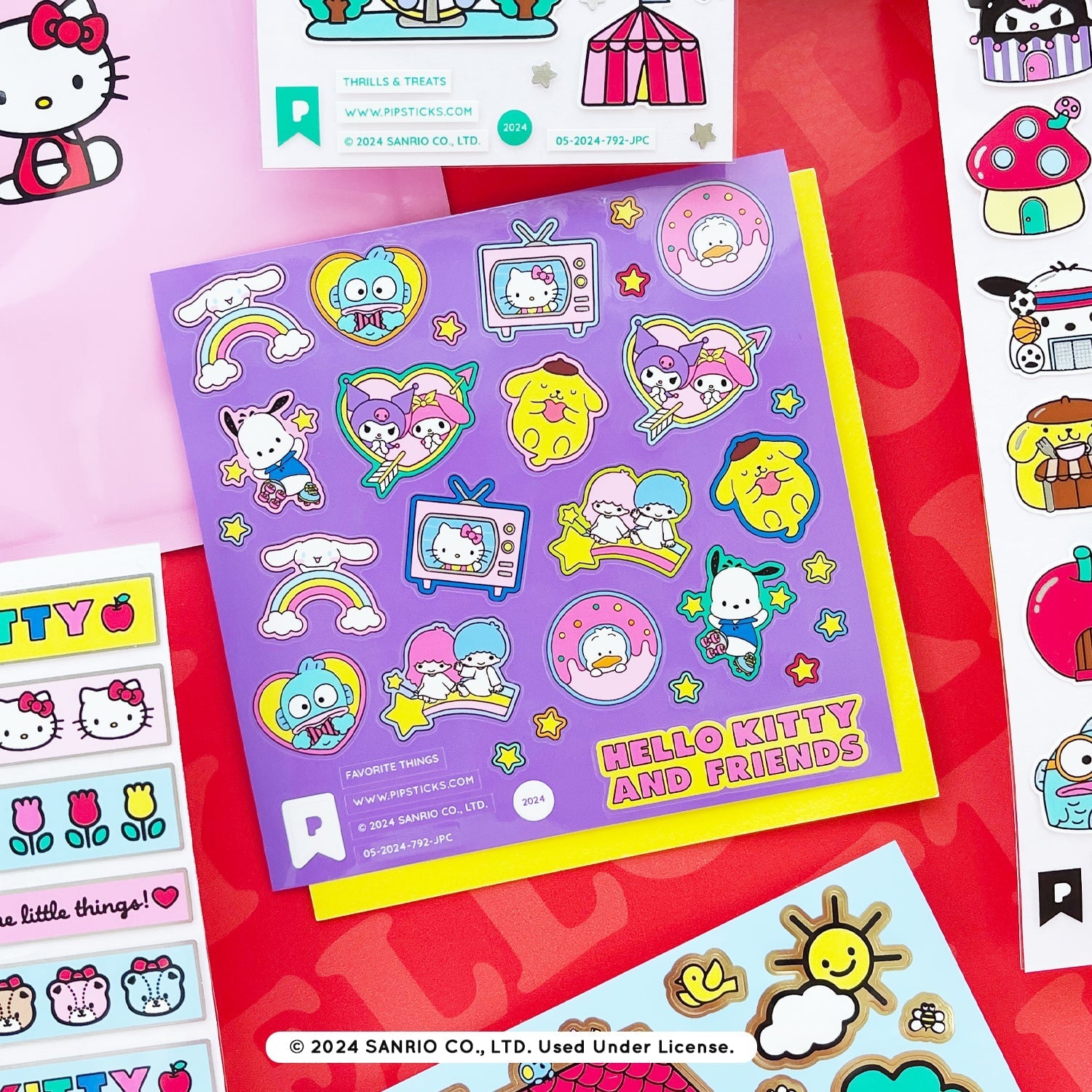 Best Day Ever Hello Kitty & Friends Sticker Club Pack