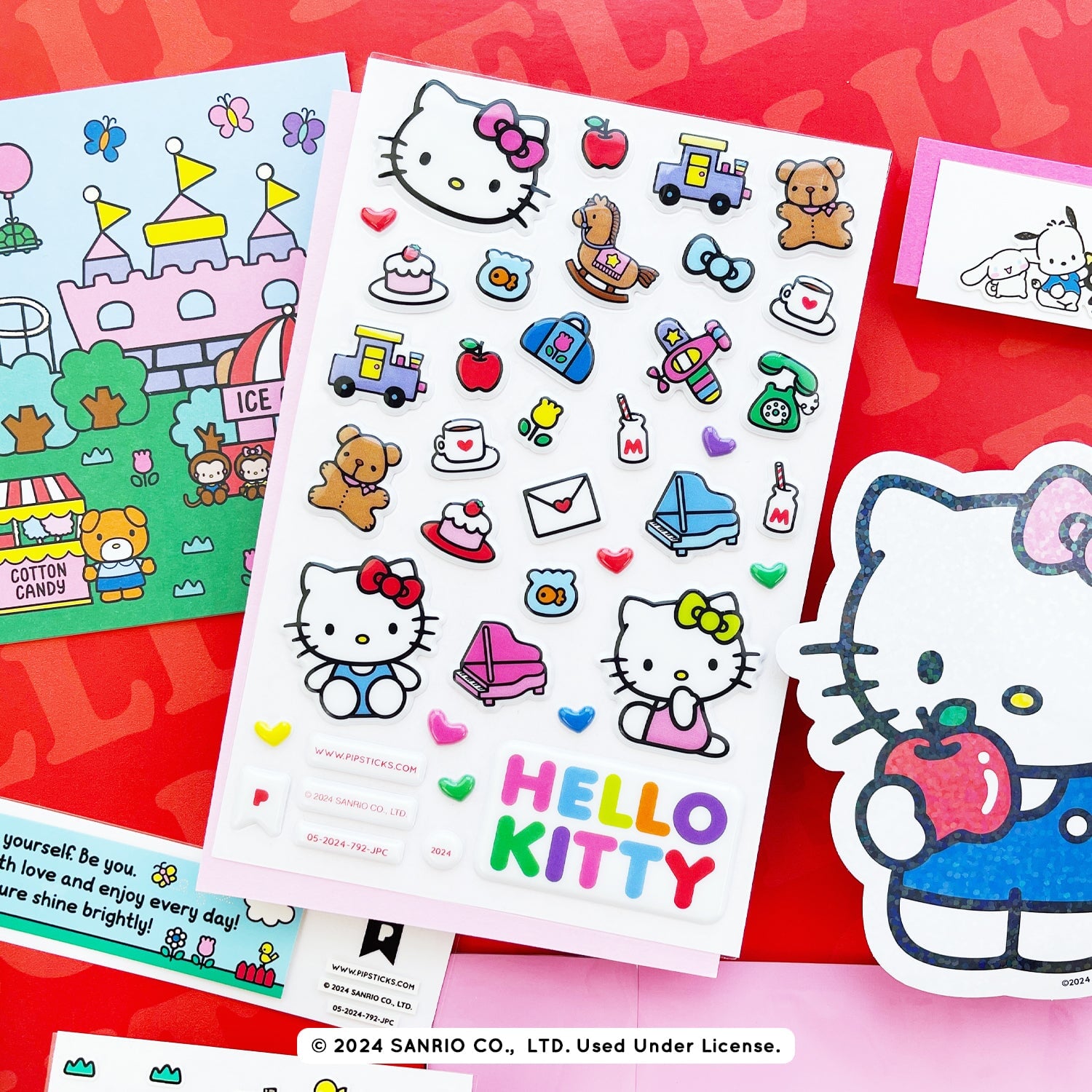 Best Day Ever Hello Kitty & Friends Sticker Club Pack