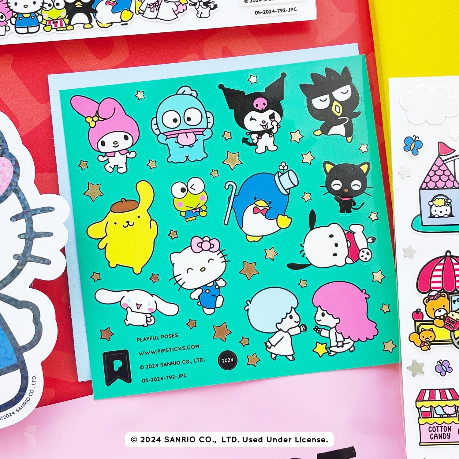 Best Day Ever Hello Kitty & Friends Sticker Club Pack