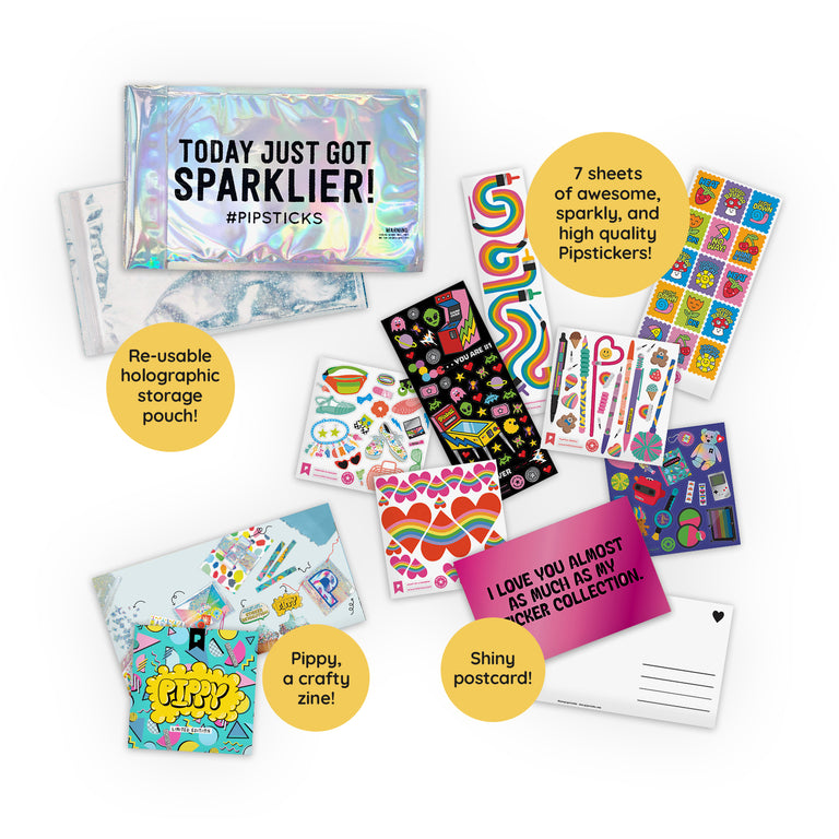 Monthly Sticker Club for Adults