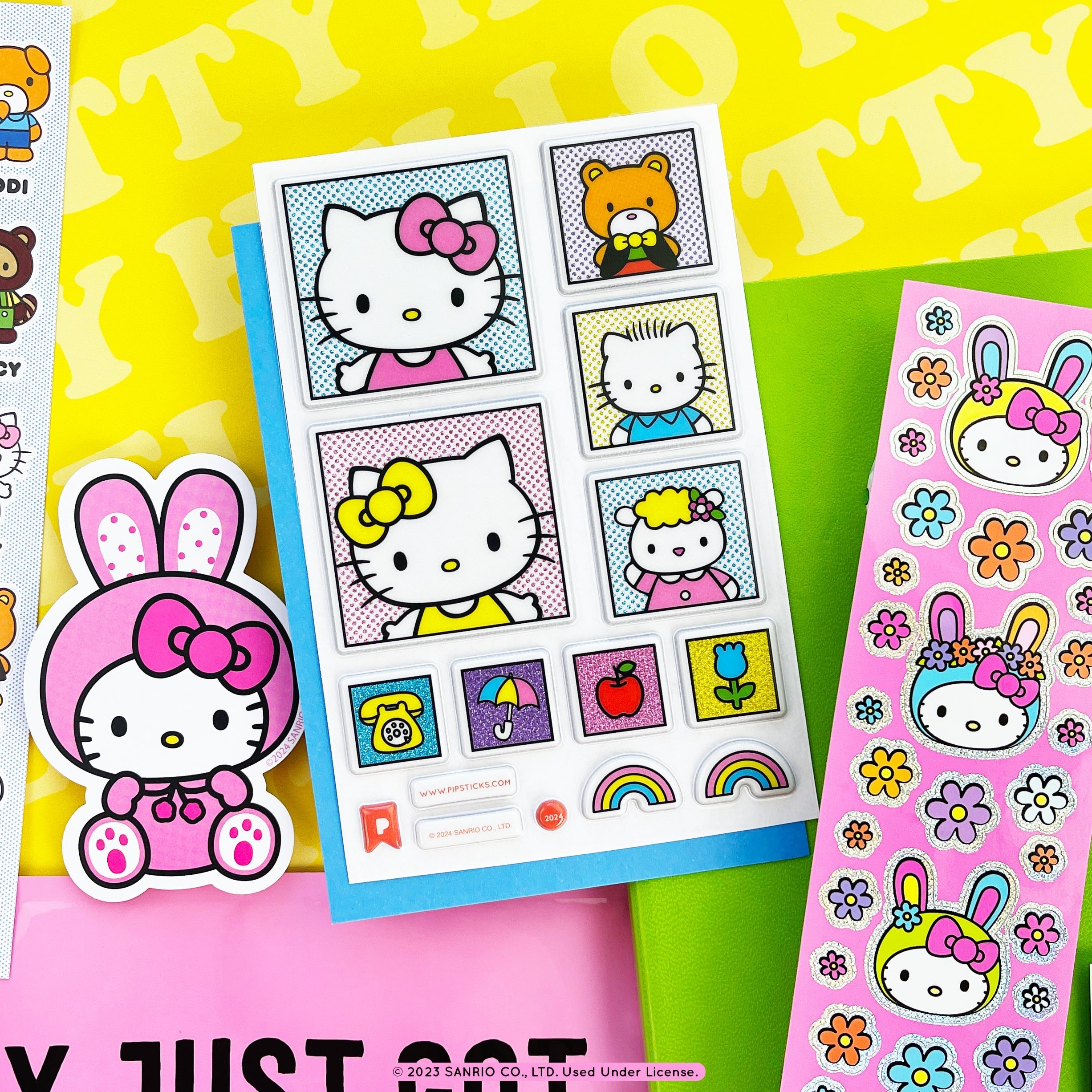 Friendship & Florals Hello Kitty and Friends Sticker Pack