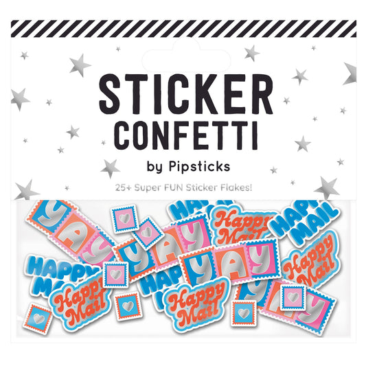 Happy Mail Sticker Confetti