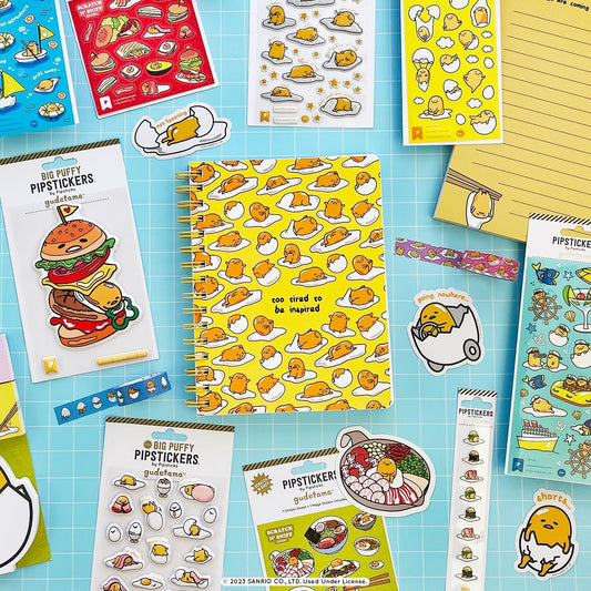 Gudetama Lazy Sticker & Stationery Box