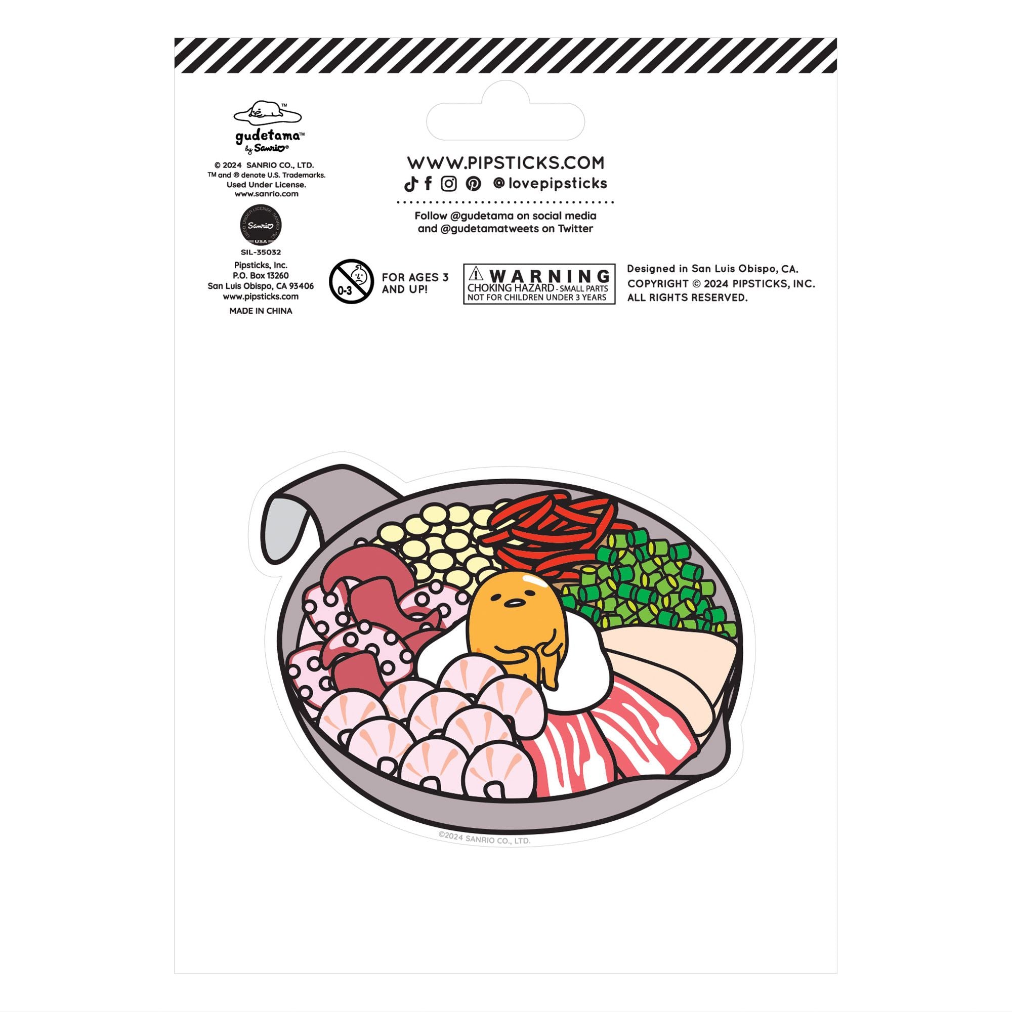 Gudetama Ramen Adventure Scratch 'n Sniff (2ct)