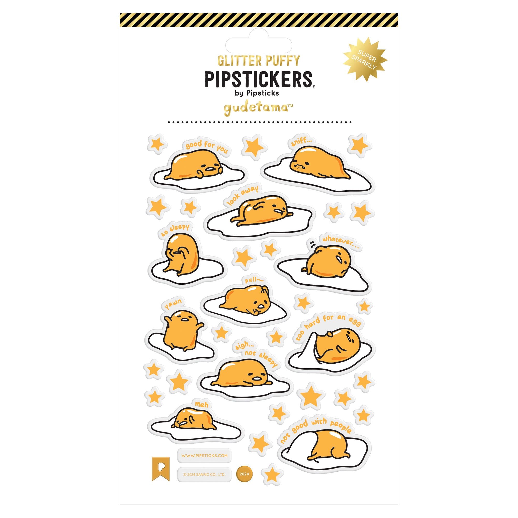 Gudetama Lazy Sticker & Stationery Box