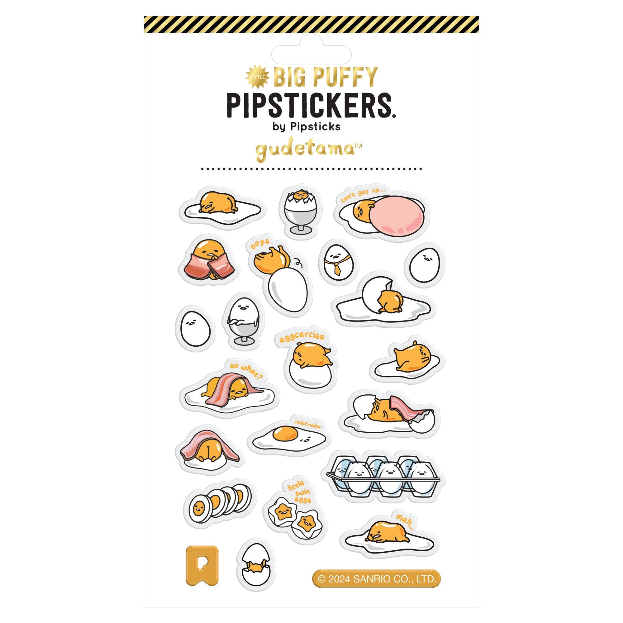 Gudetama Lazy Sticker & Stationery Box