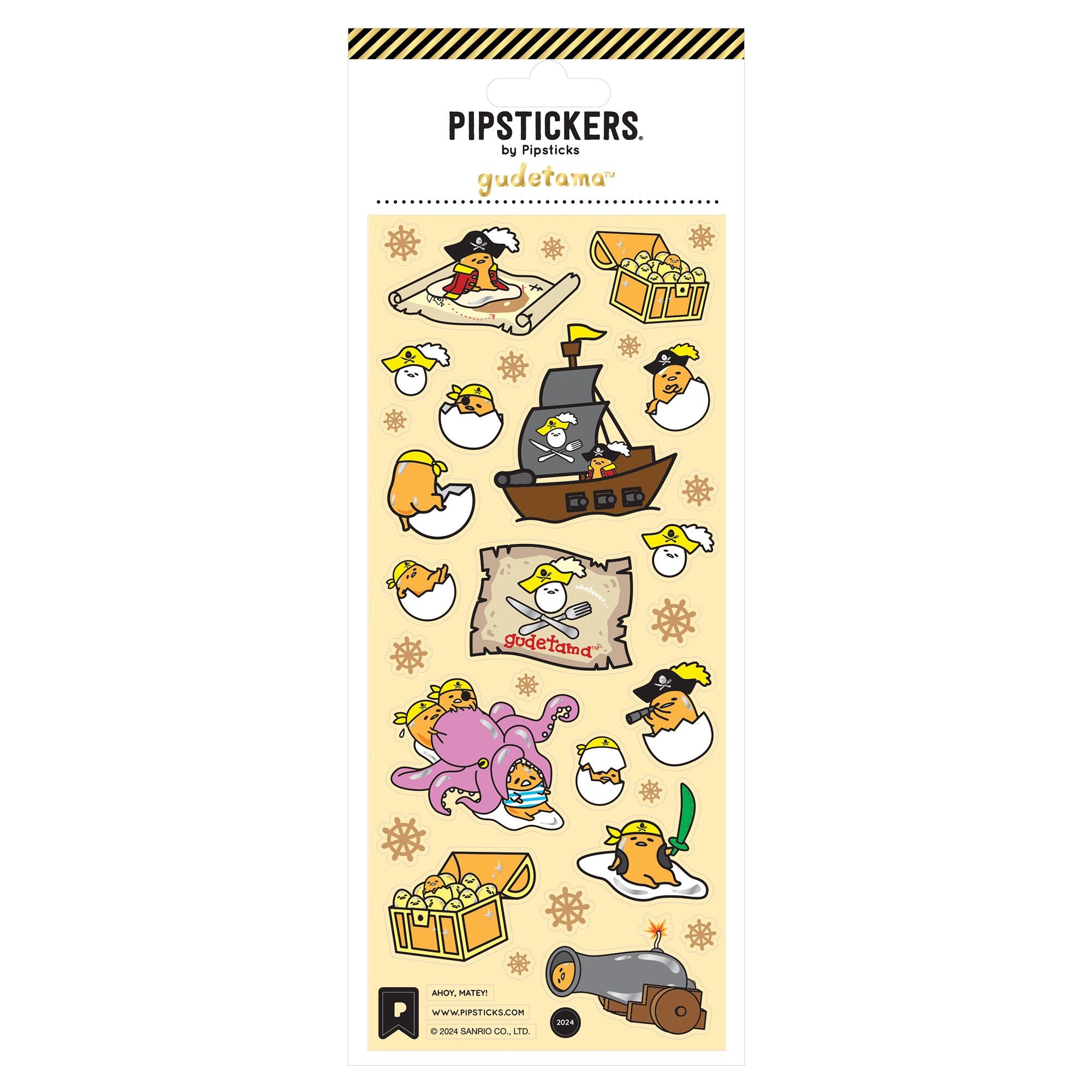 Gudetama Lazy Sticker & Stationery Box