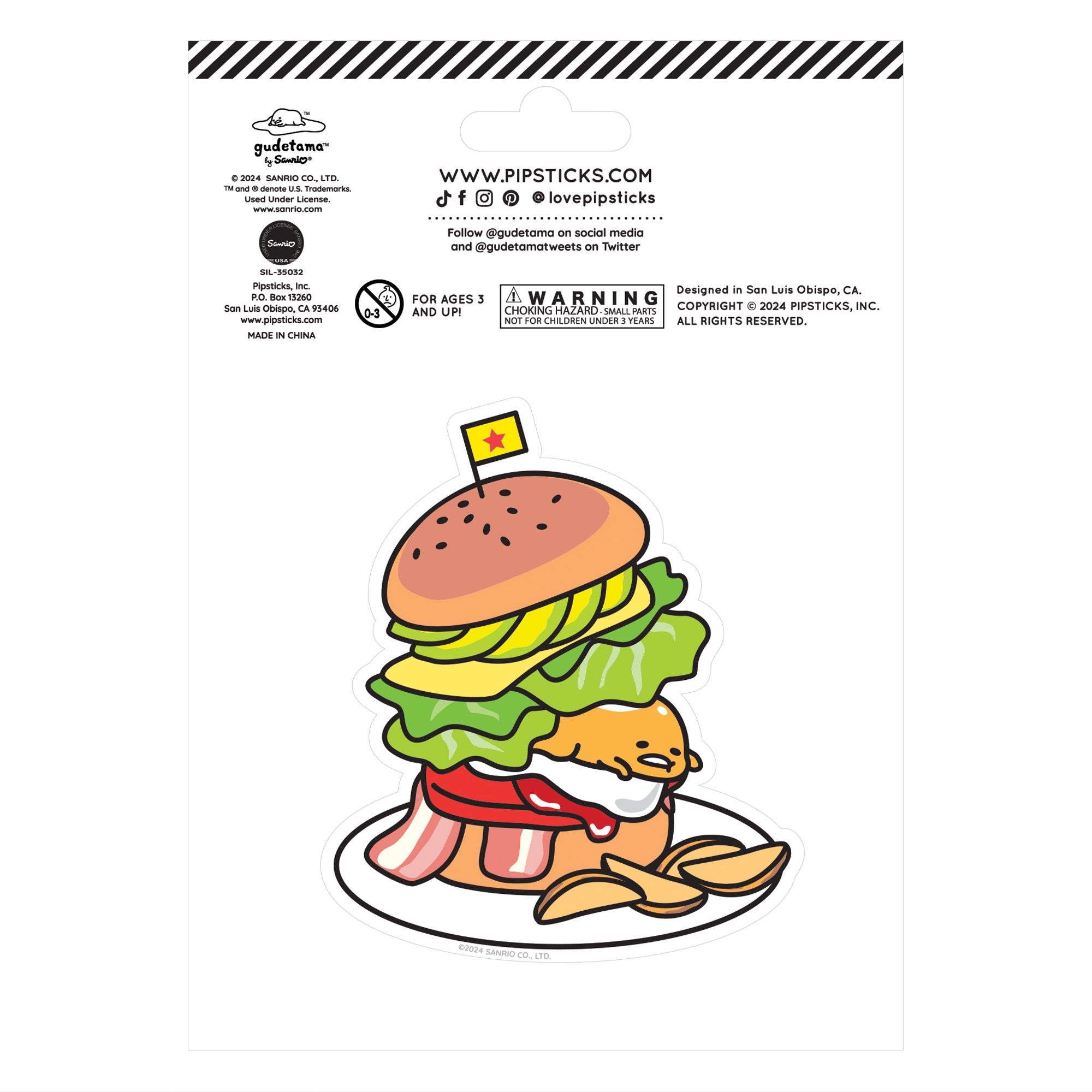 Gudetama Lazy Sticker & Stationery Box