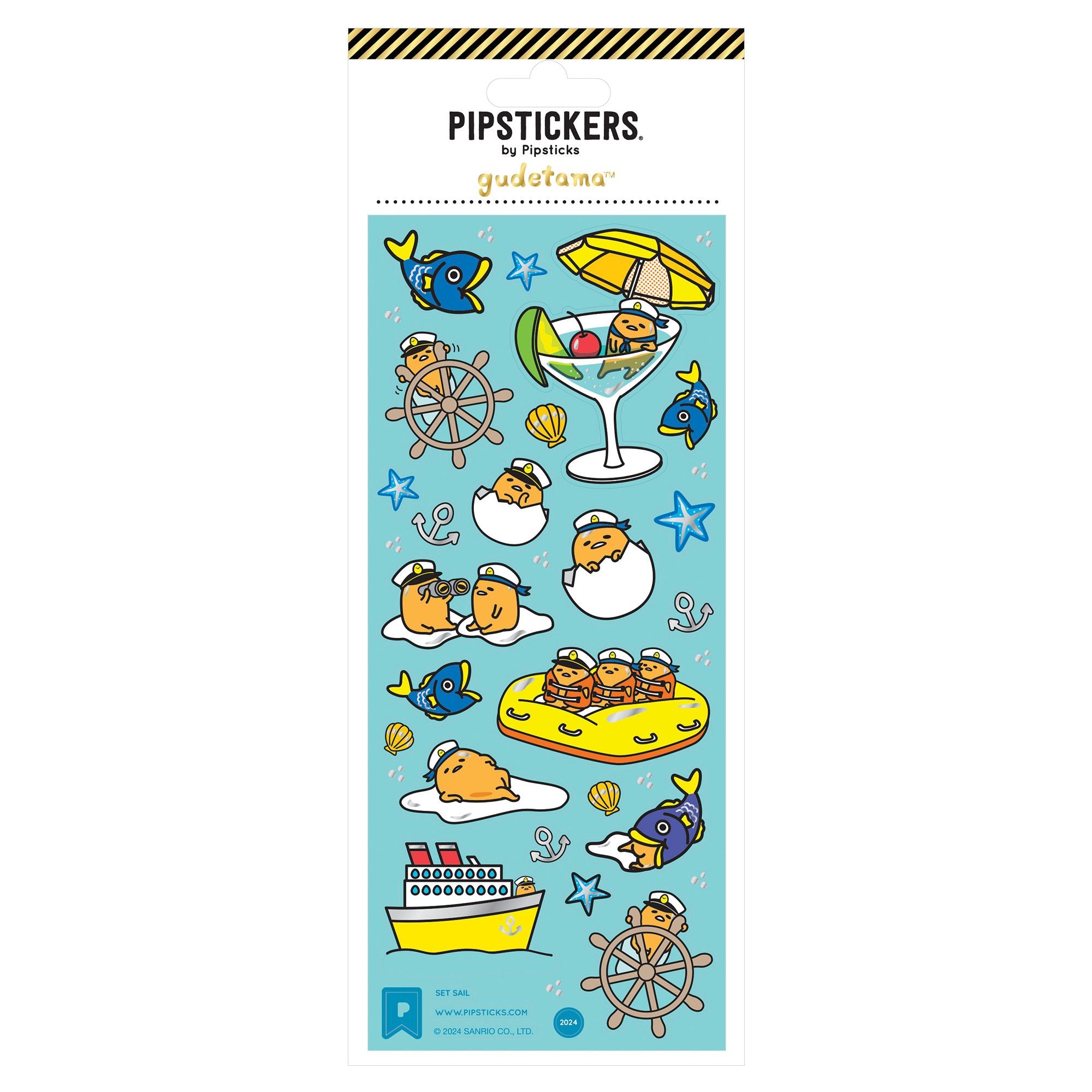 Gudetama Lazy Sticker & Stationery Box