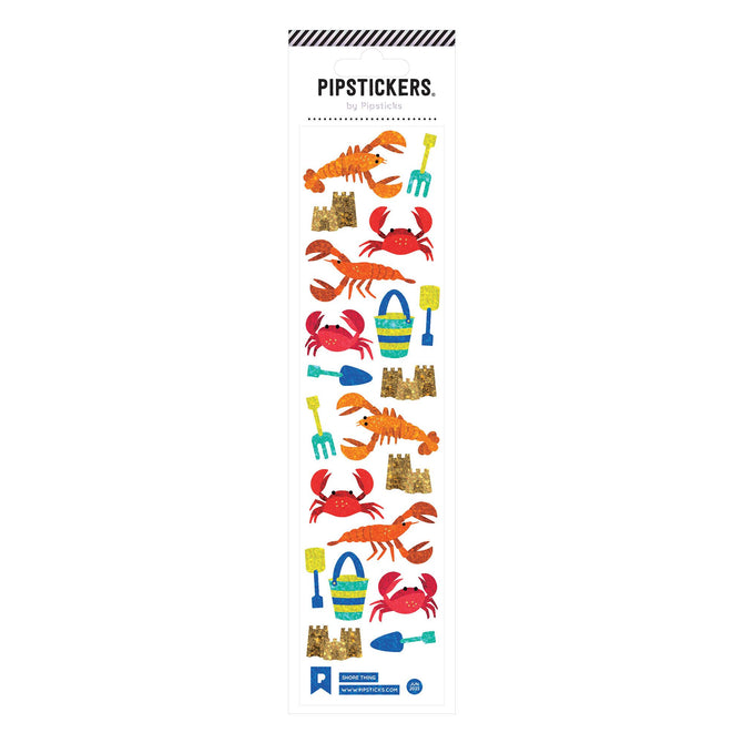 Sandcastles & Crustaceans Stickers