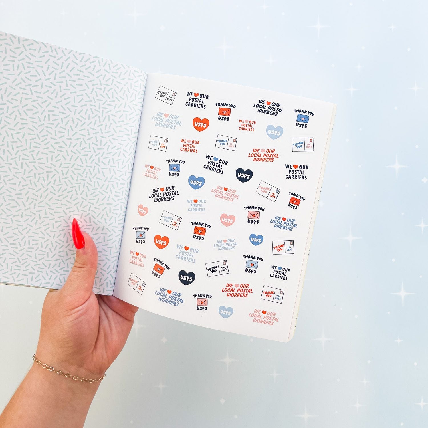 So. Many. Snail Mail Stickers Book
