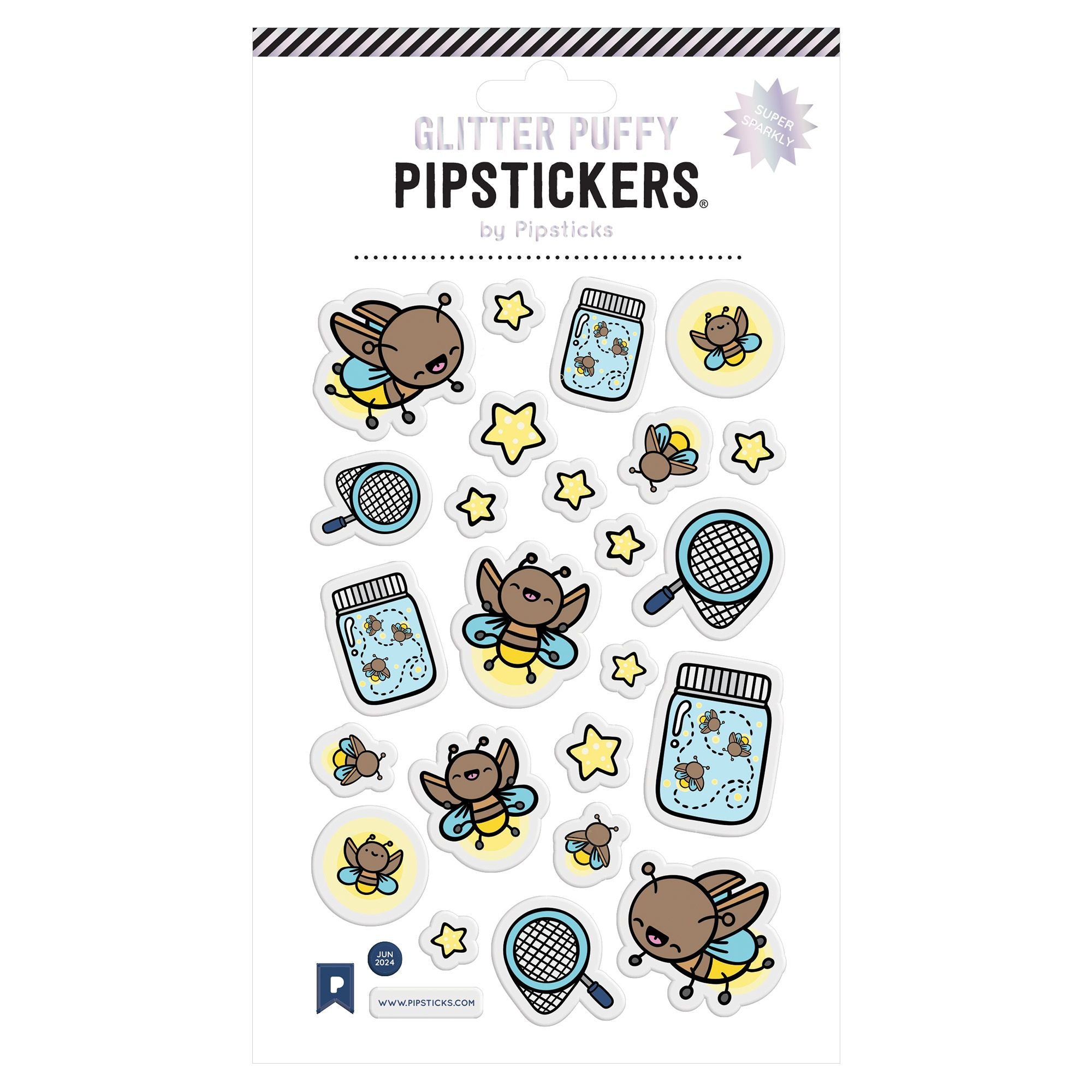 Kawaii Firefly Stickers