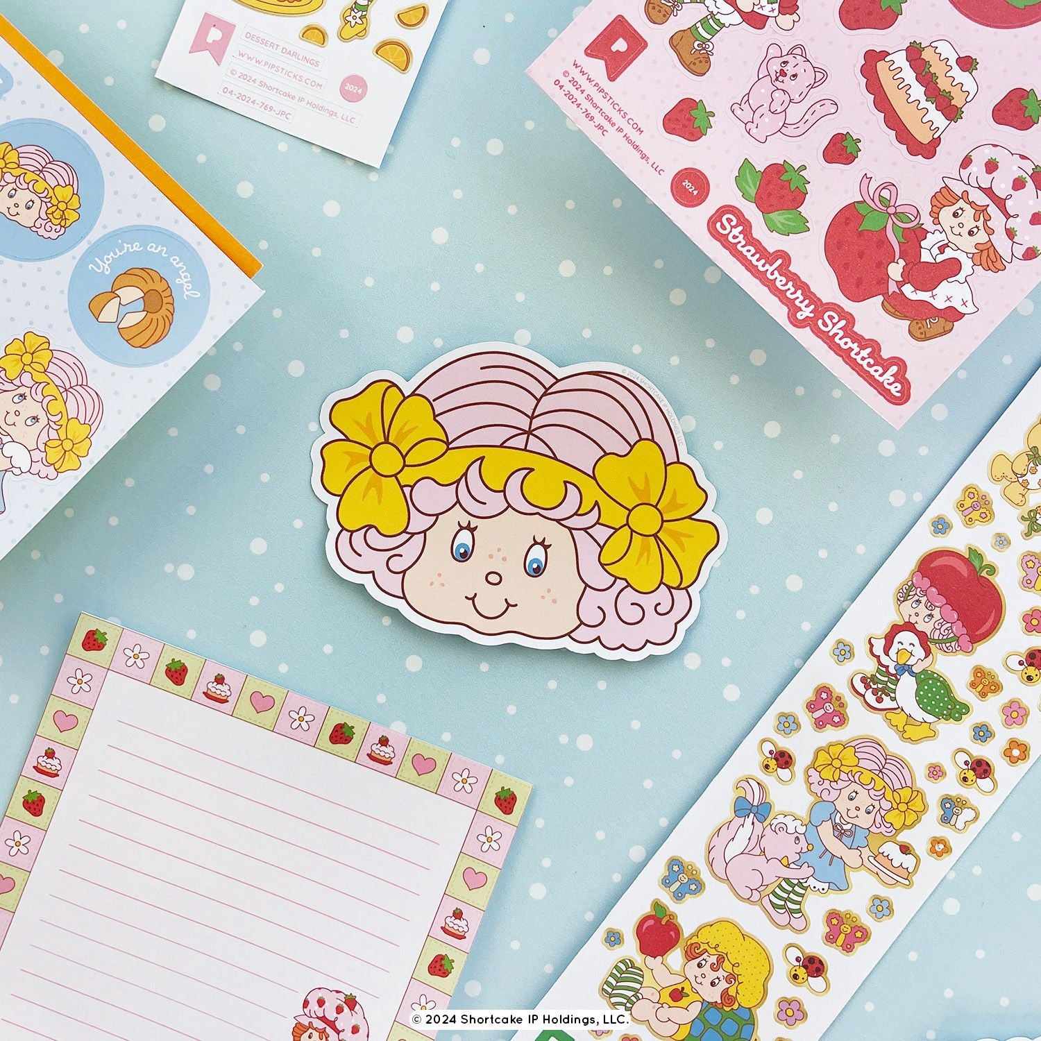 Pipsticks + Strawberry Shortcake Sweet Stationery Box