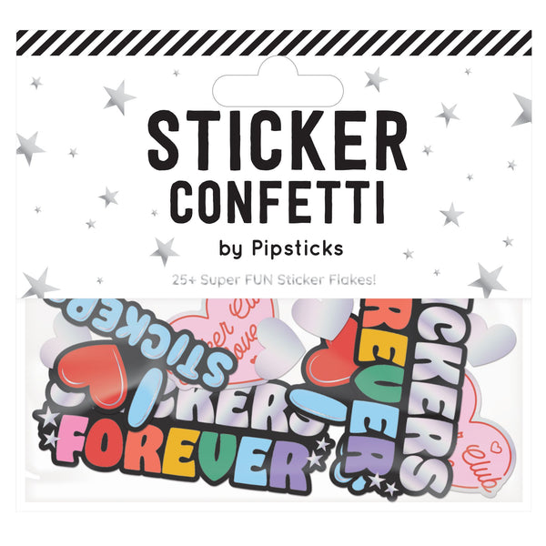 Sticko Stickers – Lot D'autocollants Alphabet, Confetti Et Étoiles – Neuf