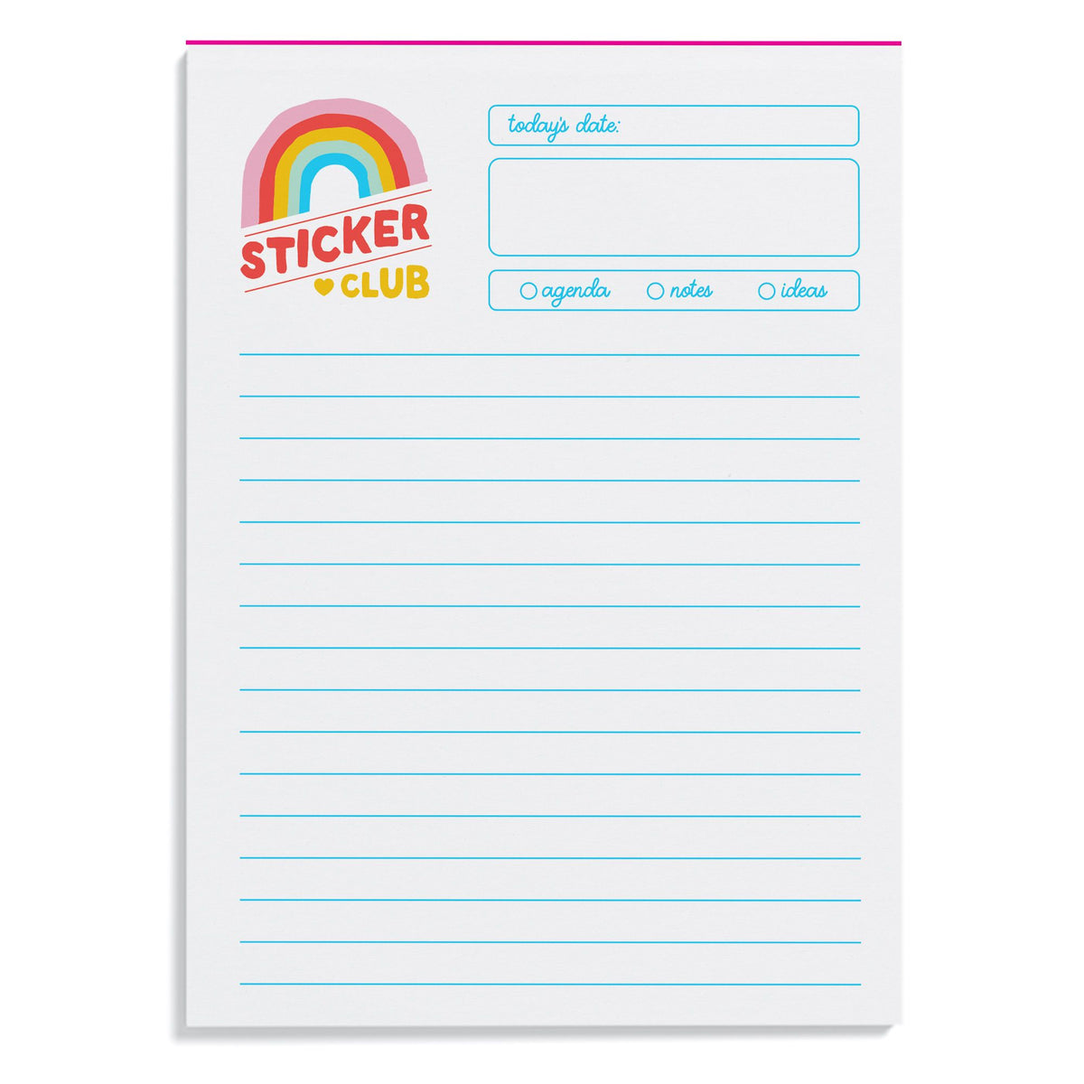 Club Fr Sticker Sticker Club Stationery Box