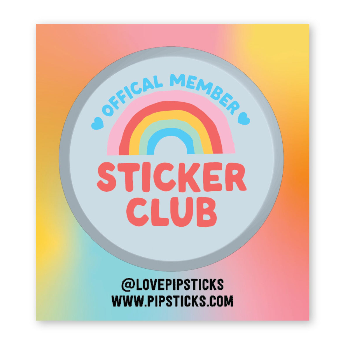 Club Fr Sticker Sticker Club Stationery Box