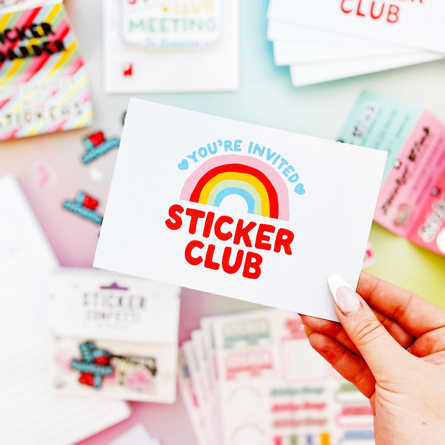 Sticker Club Stationery Box