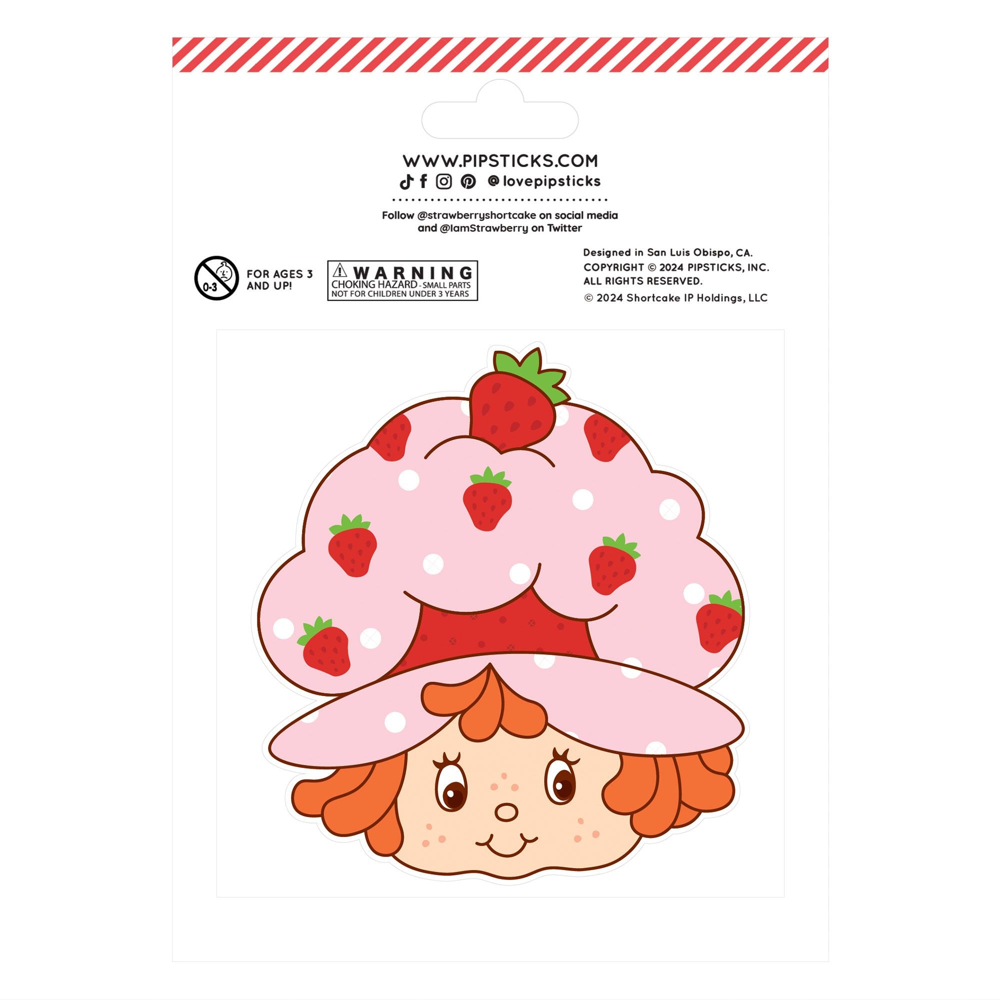 Strawberry Shortcake & Custard Scratch 'n Sniff (2ct)