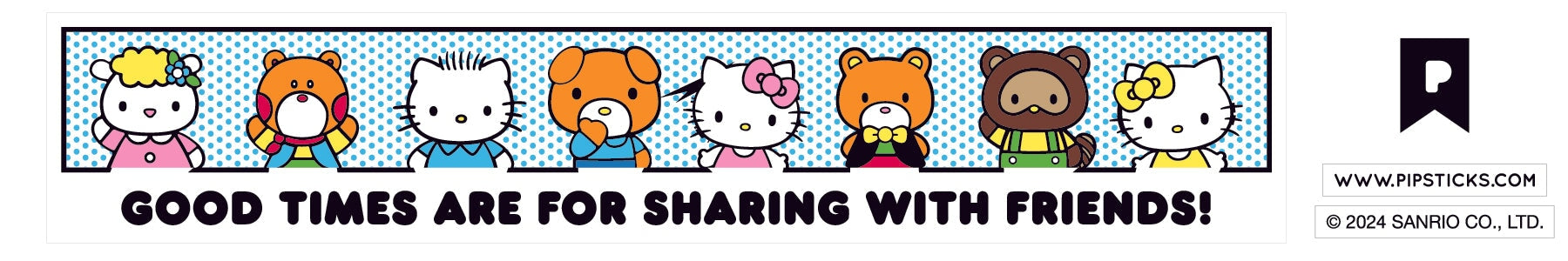 Friendship & Florals Hello Kitty and Friends Sticker Pack
