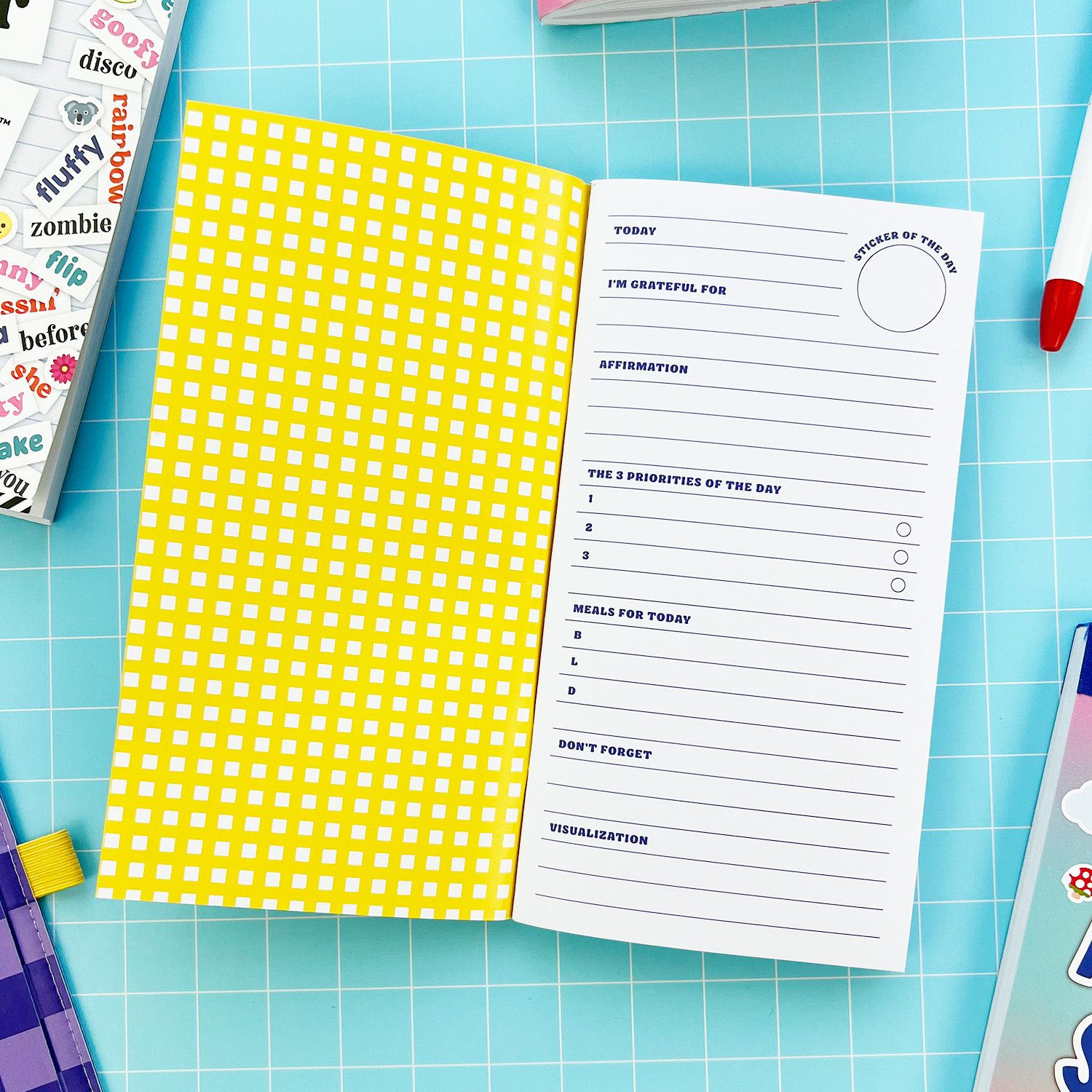 All Smiles Daily Focus Traveler Notebook