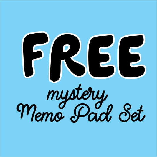 Mystery Memo Pad Set