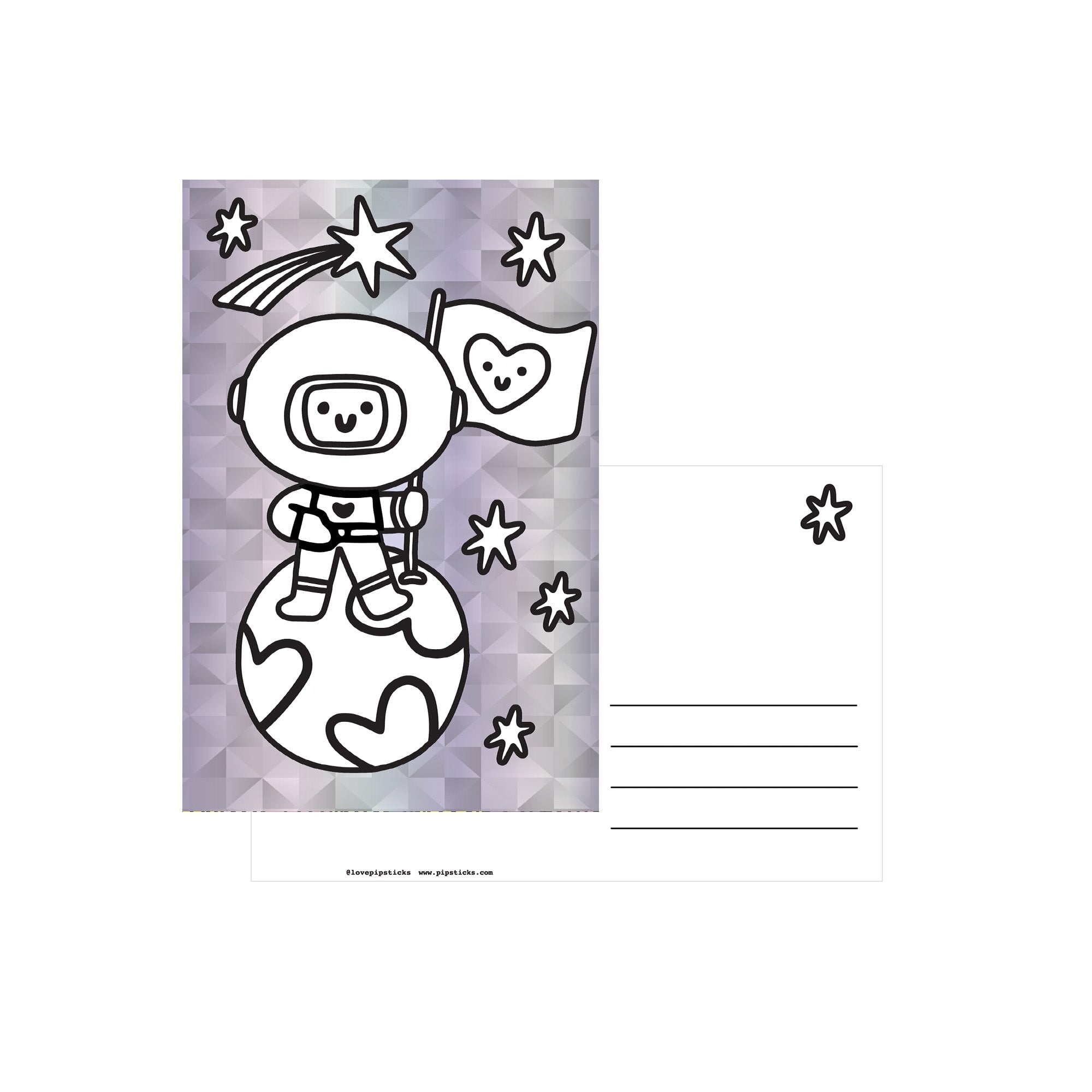 Outerspace Whimsy KID Sticker Pack