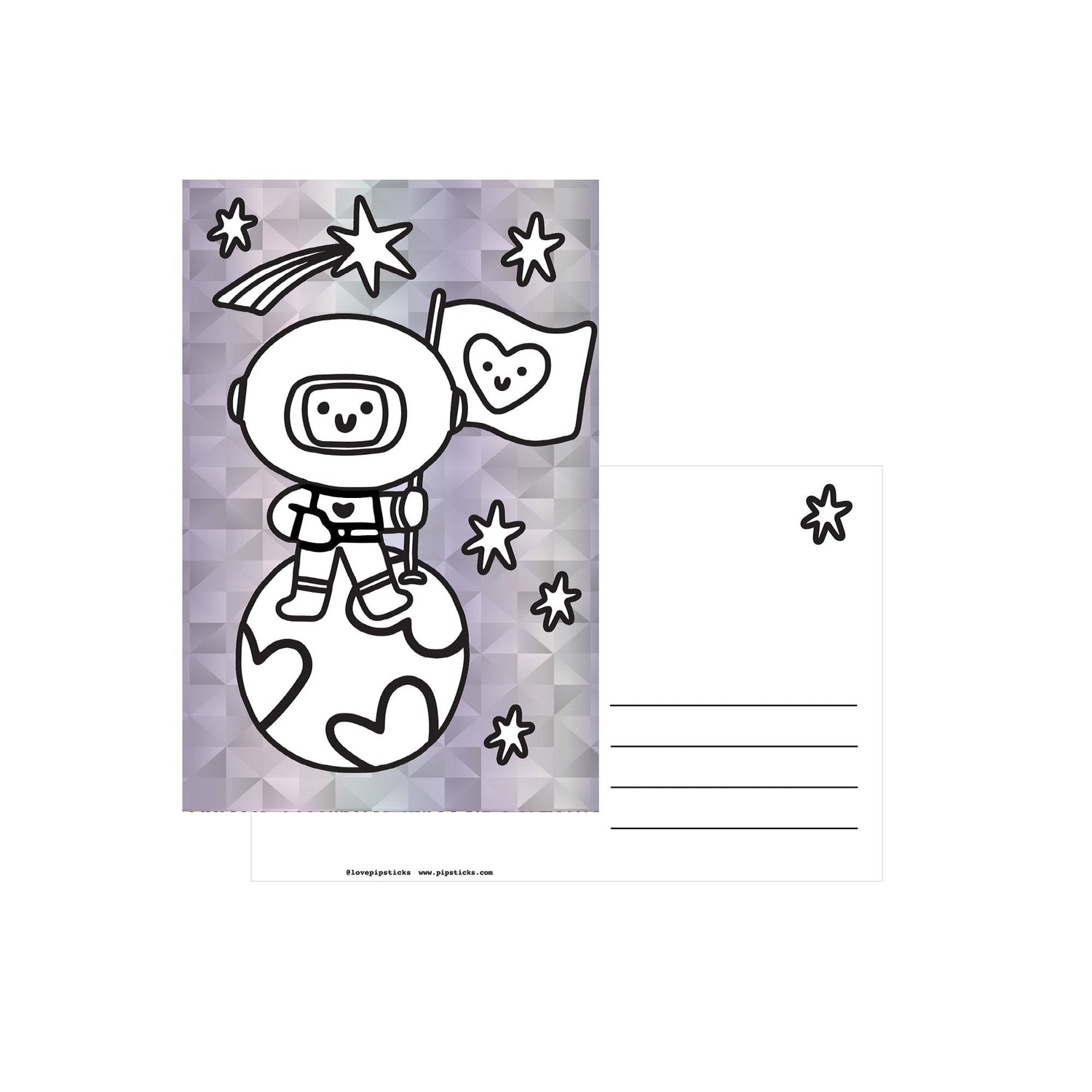 Outerspace Whimsy KID Sticker Pack