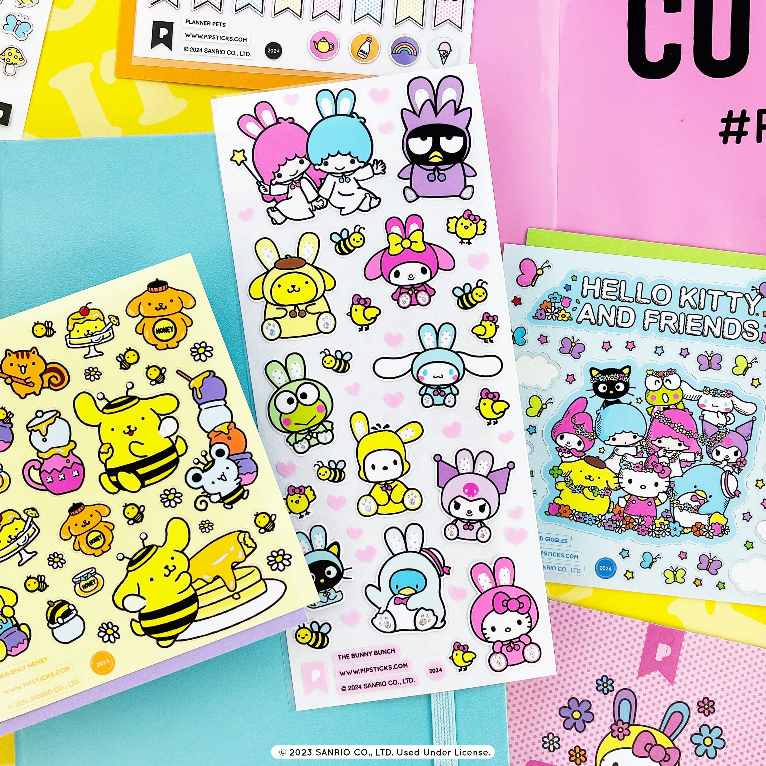 Friendship & Florals Hello Kitty and Friends Sticker Pack