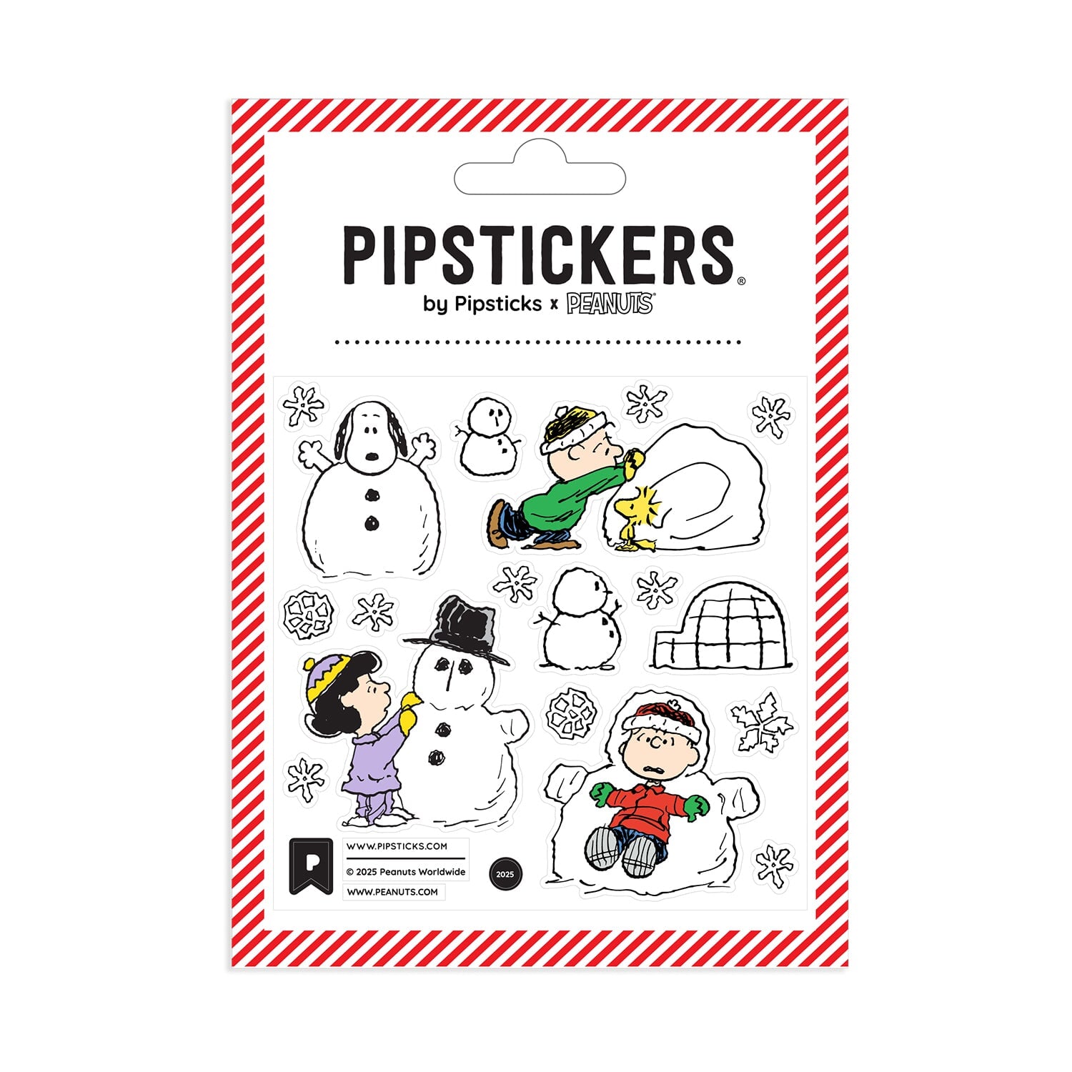 Pipsticks + Peanuts Christmas Stationery Box