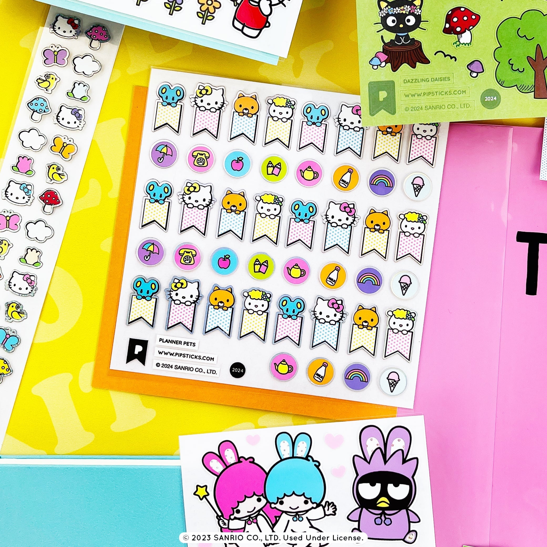 Friendship & Florals Hello Kitty and Friends Sticker Pack