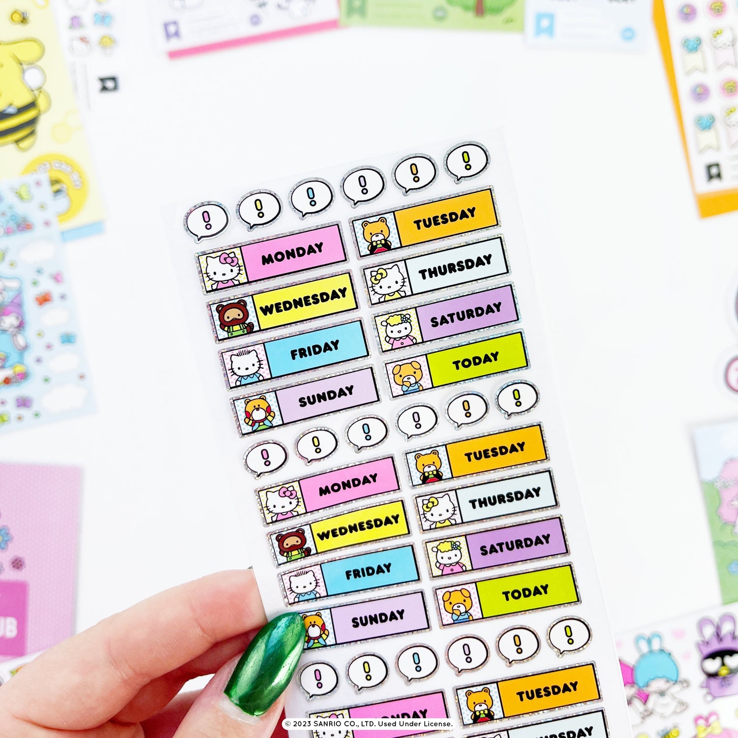 Friendship & Florals Hello Kitty and Friends Sticker Pack