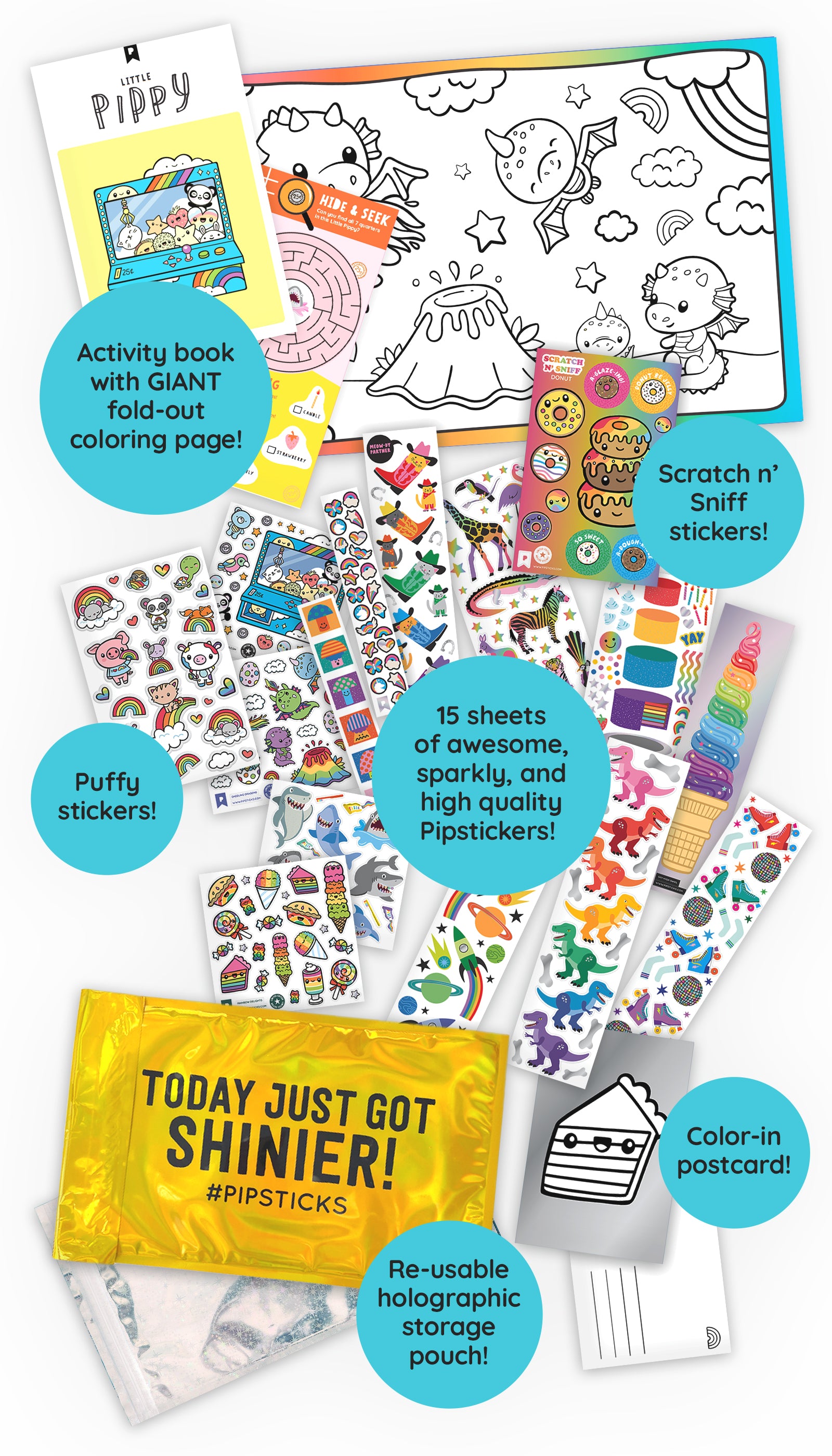 Sticker Subscription - Best Gift for Sticker Lovers