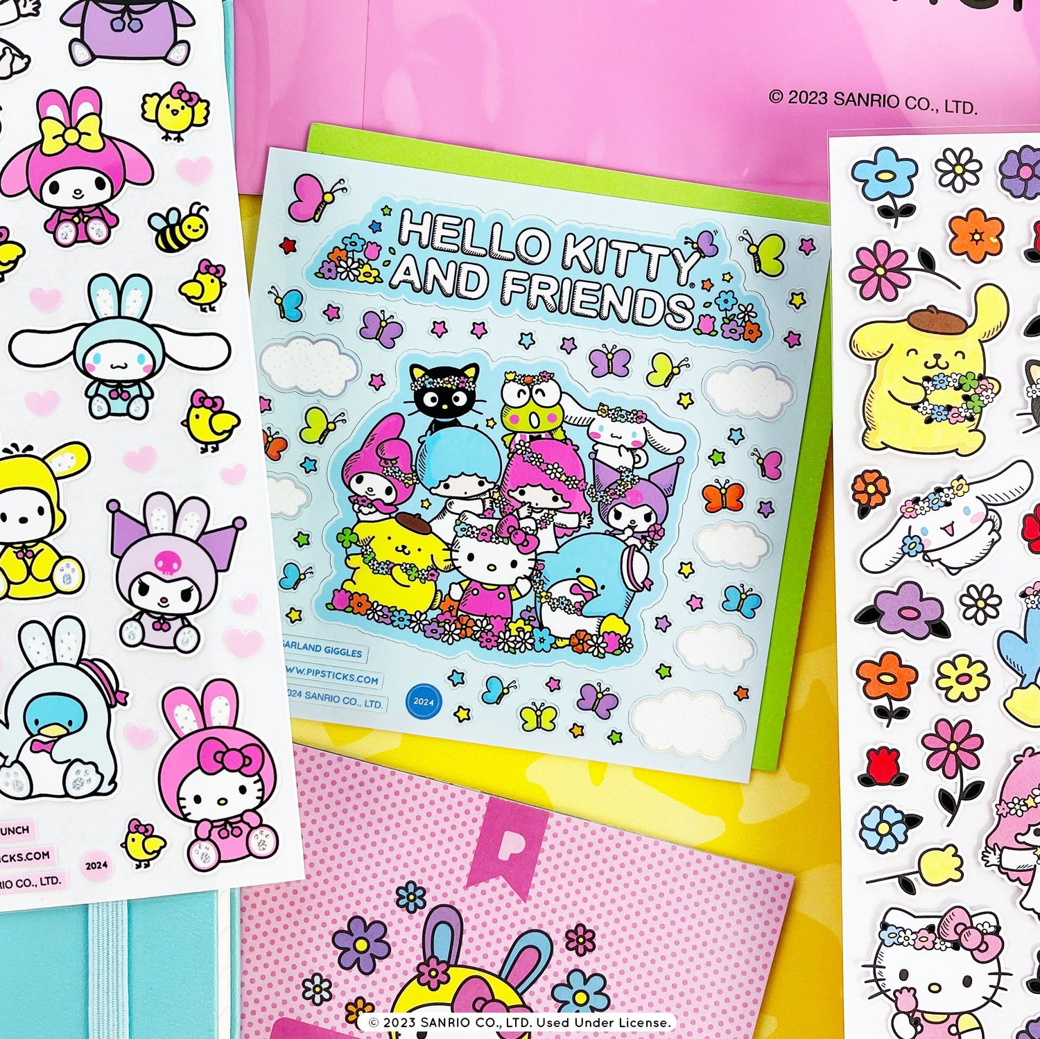 Friendship & Florals Hello Kitty and Friends Sticker Pack